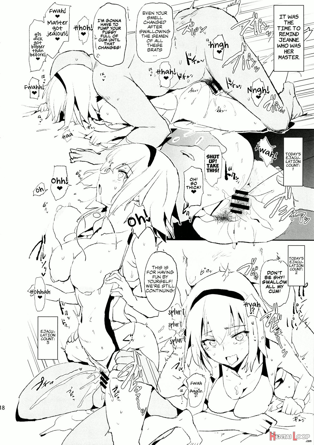 Jeanne Vs The Hypnotist Pervert Horny Old Man + Extras page 17