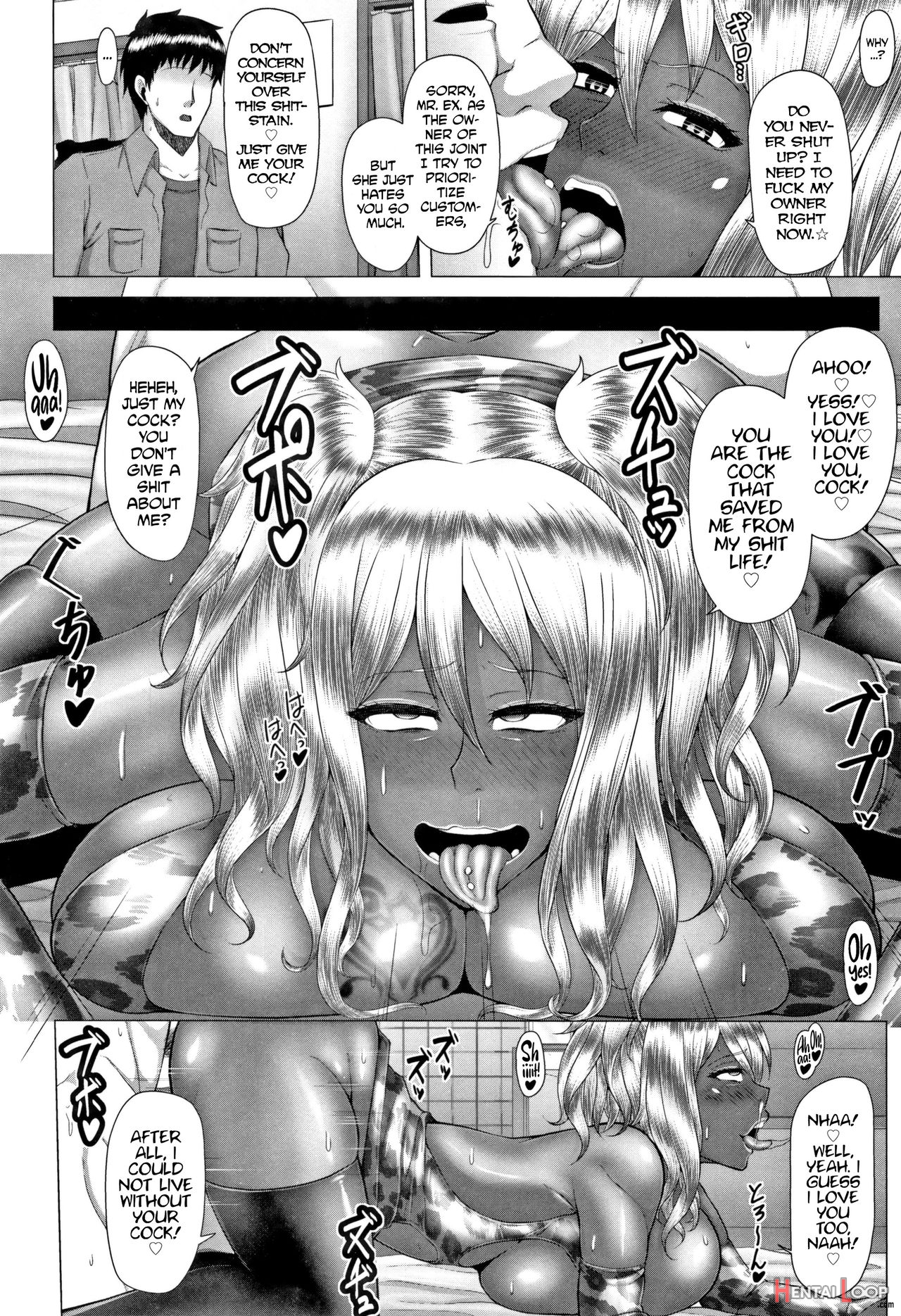 Joushiki Daha! Kuro Gal Bitch-ka Seikatsu page 144