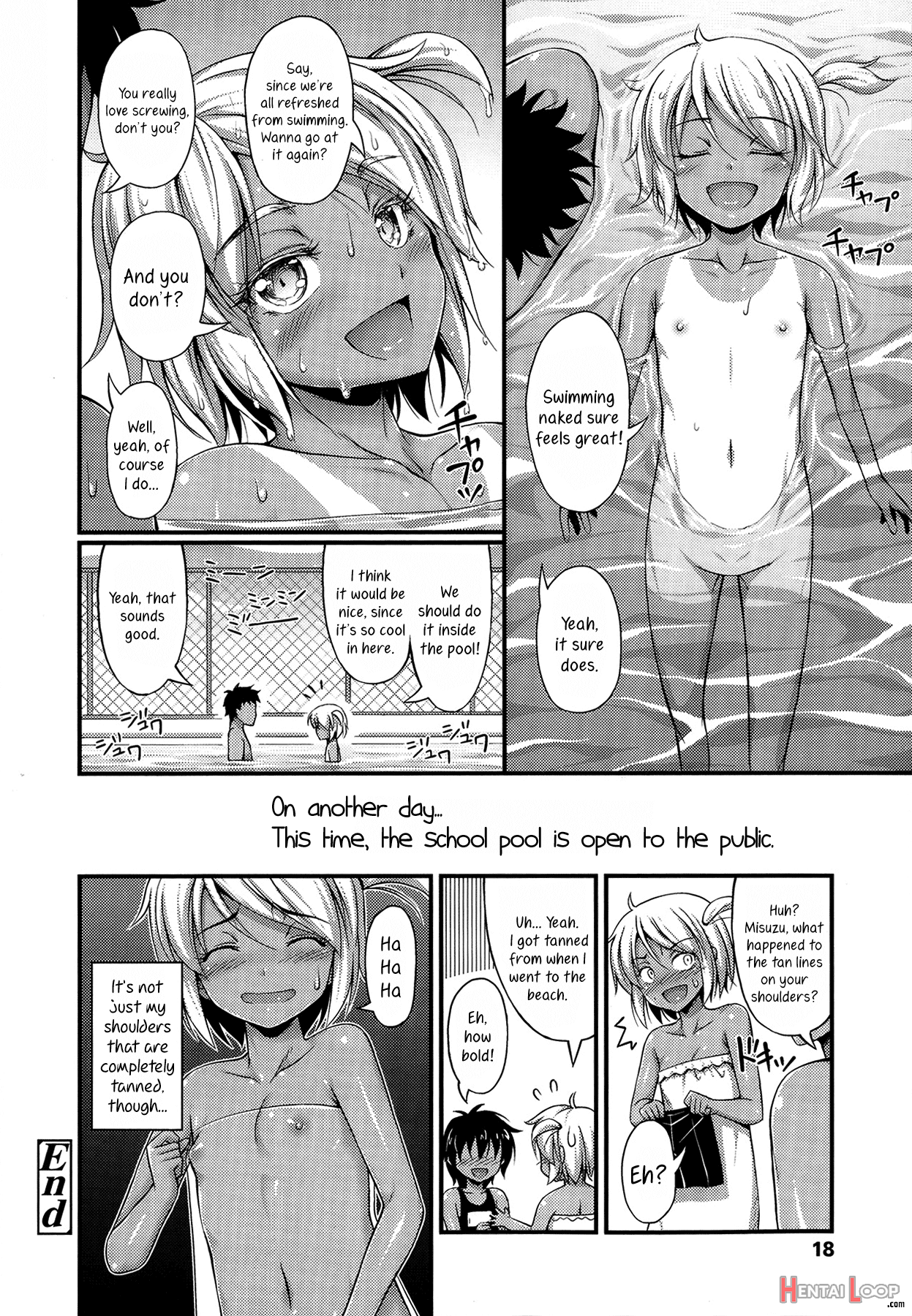 Kinjo No Ko Ga Short Pants O Haite Ore O Yuuwaku Shite Kurundaga page 18