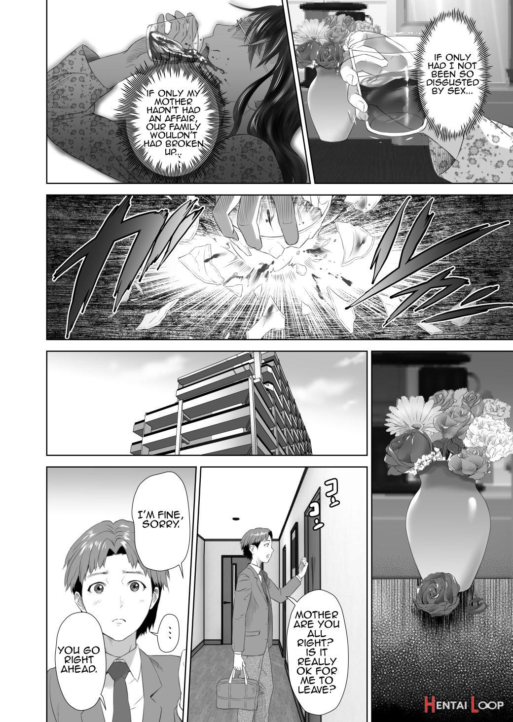 Kinjo Yuuwaku Mama Hen + Kinjo Yuuwaku Teruhiko To Okaa-san Hen + Kinjo Yuuwaku Tomodachi No Okaa-san Hen + Kinjo Yuuwaku Godou Onsen Ryokou Hen + Kinjo Yuuwaku Musuko O Yobai Ni Sasou Haha Hen page 191