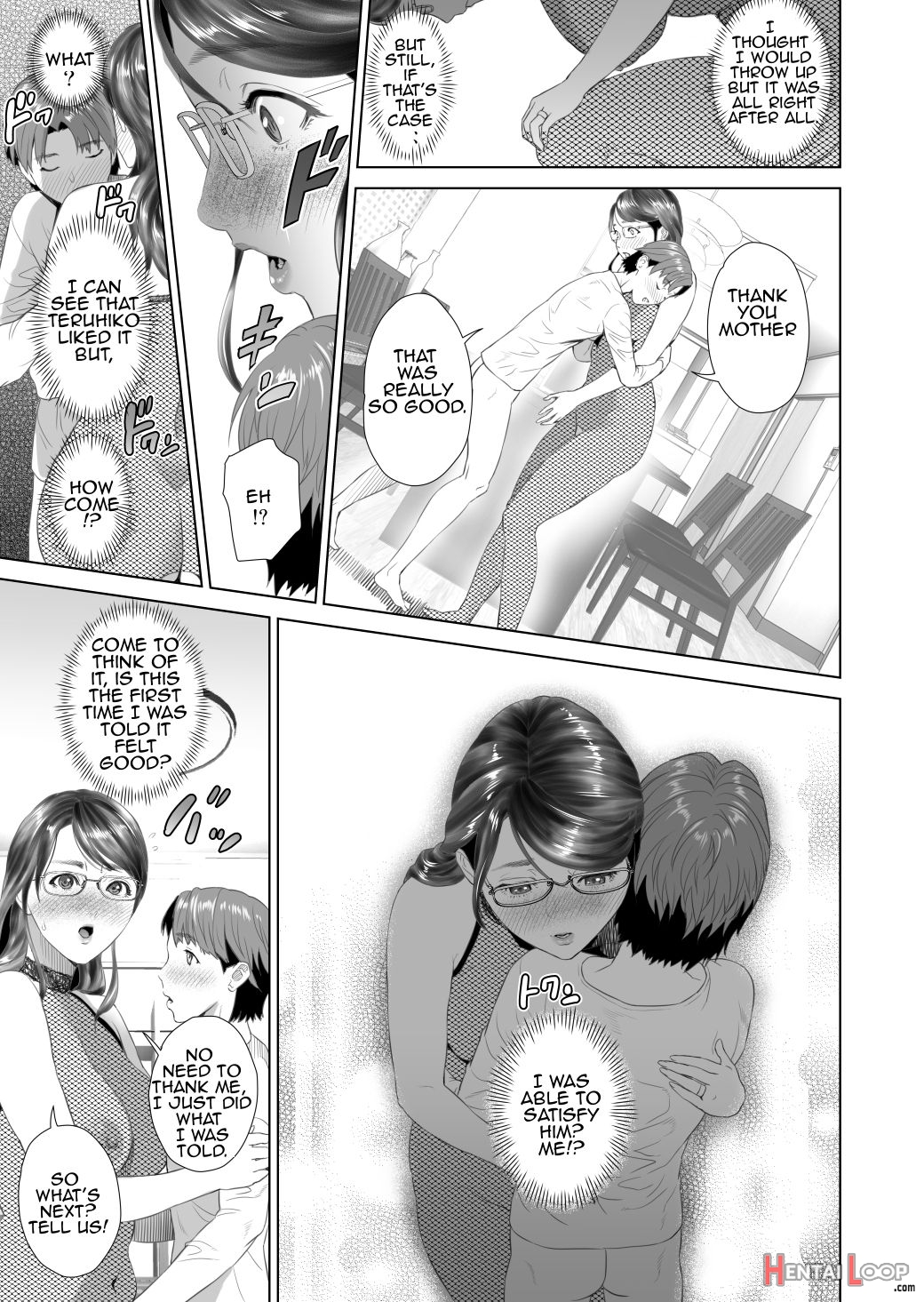 Kinjo Yuuwaku Mama Hen + Kinjo Yuuwaku Teruhiko To Okaa-san Hen + Kinjo Yuuwaku Tomodachi No Okaa-san Hen + Kinjo Yuuwaku Godou Onsen Ryokou Hen + Kinjo Yuuwaku Musuko O Yobai Ni Sasou Haha Hen page 158