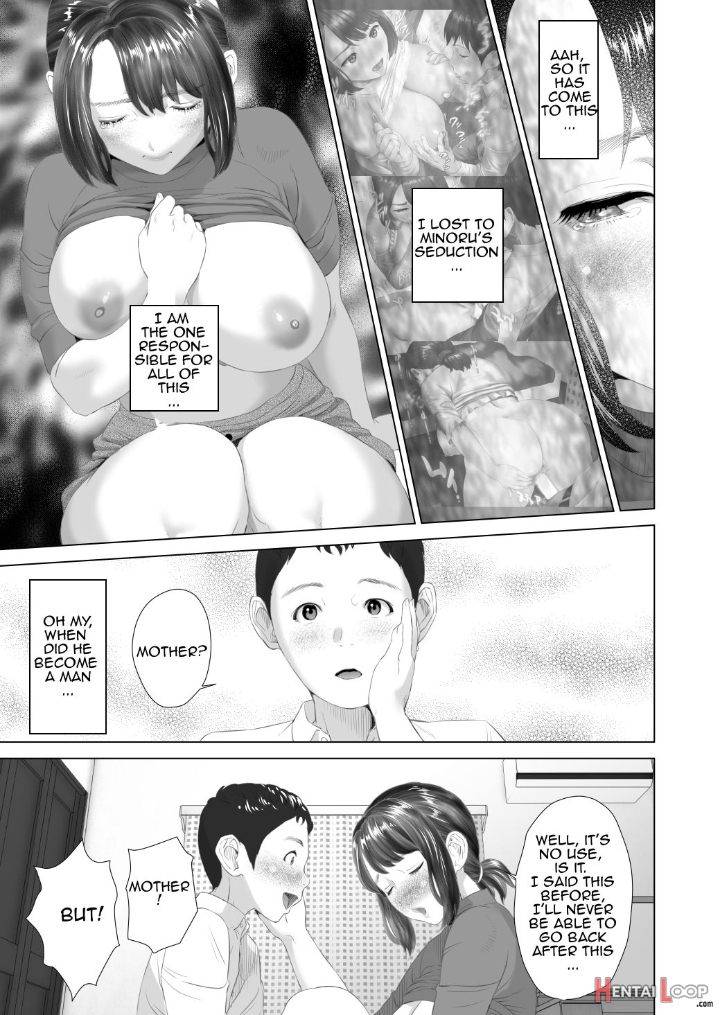 Kinjo Yuuwaku Mama Hen + Kinjo Yuuwaku Teruhiko To Okaa-san Hen + Kinjo Yuuwaku Tomodachi No Okaa-san Hen + Kinjo Yuuwaku Godou Onsen Ryokou Hen + Kinjo Yuuwaku Musuko O Yobai Ni Sasou Haha Hen page 568