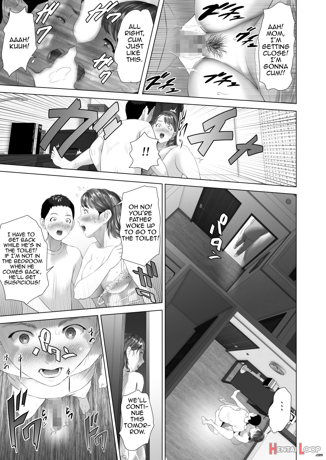 Kinjo Yuuwaku Mama Hen + Kinjo Yuuwaku Teruhiko To Okaa-san Hen + Kinjo Yuuwaku Tomodachi No Okaa-san Hen + Kinjo Yuuwaku Godou Onsen Ryokou Hen + Kinjo Yuuwaku Musuko O Yobai Ni Sasou Haha Hen page 629