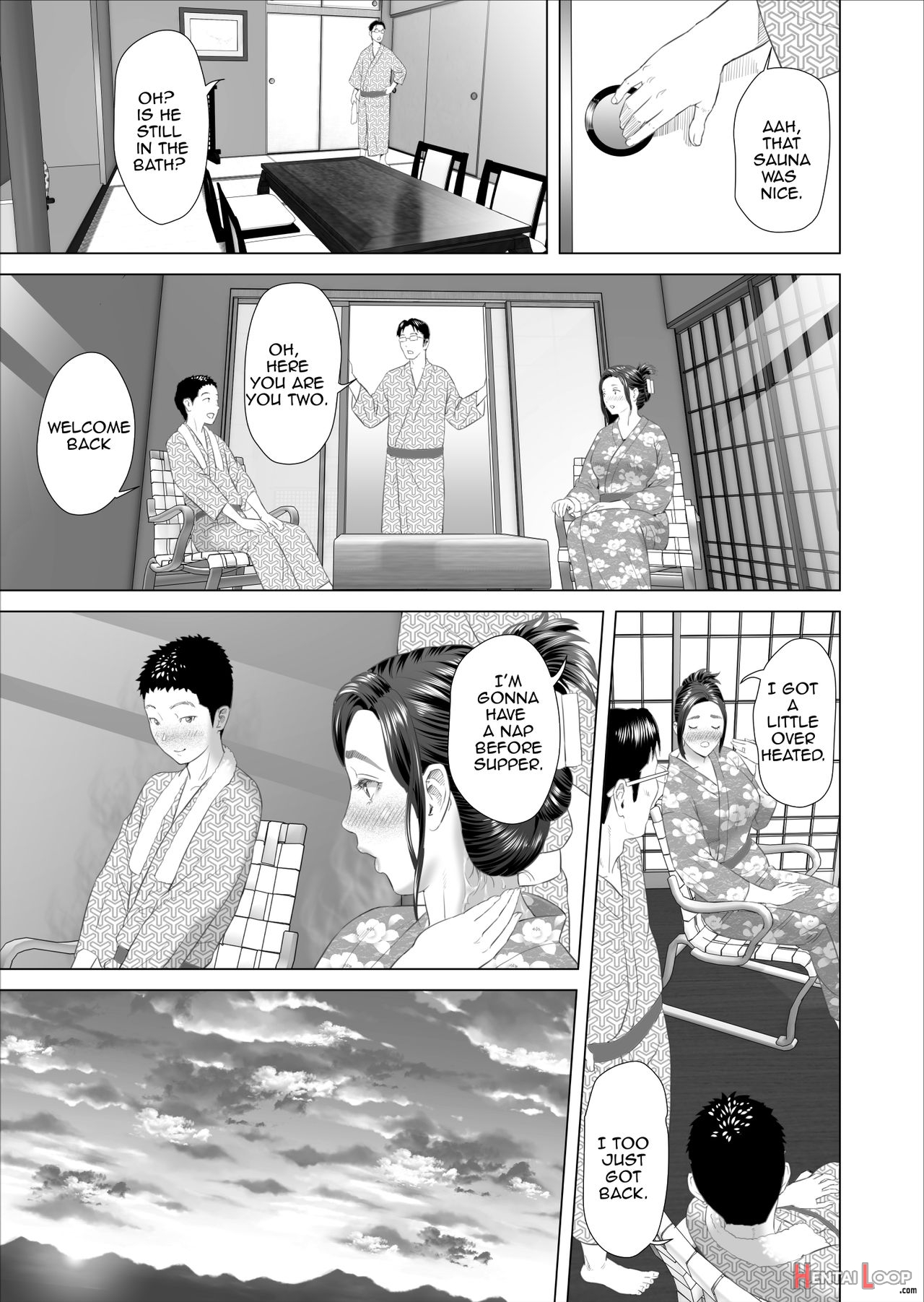 Kinjo Yuuwaku Mama Hen + Kinjo Yuuwaku Teruhiko To Okaa-san Hen + Kinjo Yuuwaku Tomodachi No Okaa-san Hen + Kinjo Yuuwaku Godou Onsen Ryokou Hen + Kinjo Yuuwaku Musuko O Yobai Ni Sasou Haha Hen page 973