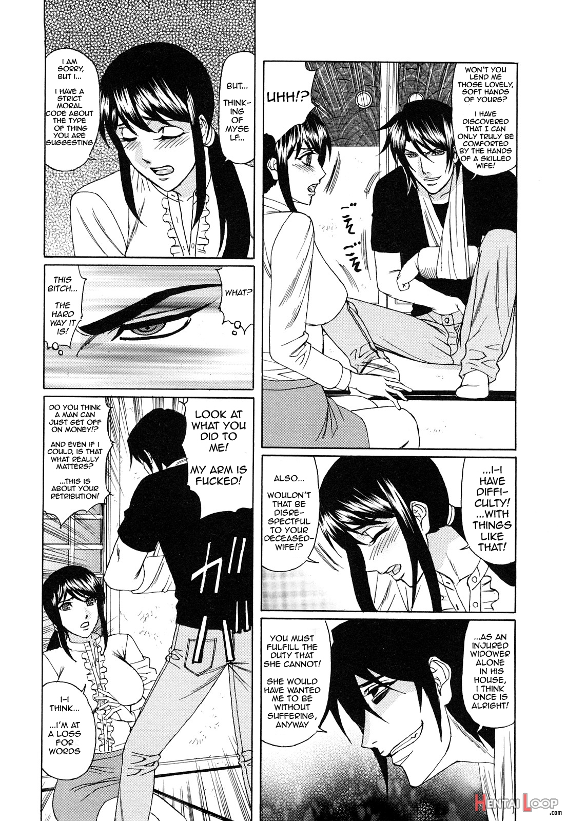 Kyouhaku Sareta Wakazumach. 1 page 10