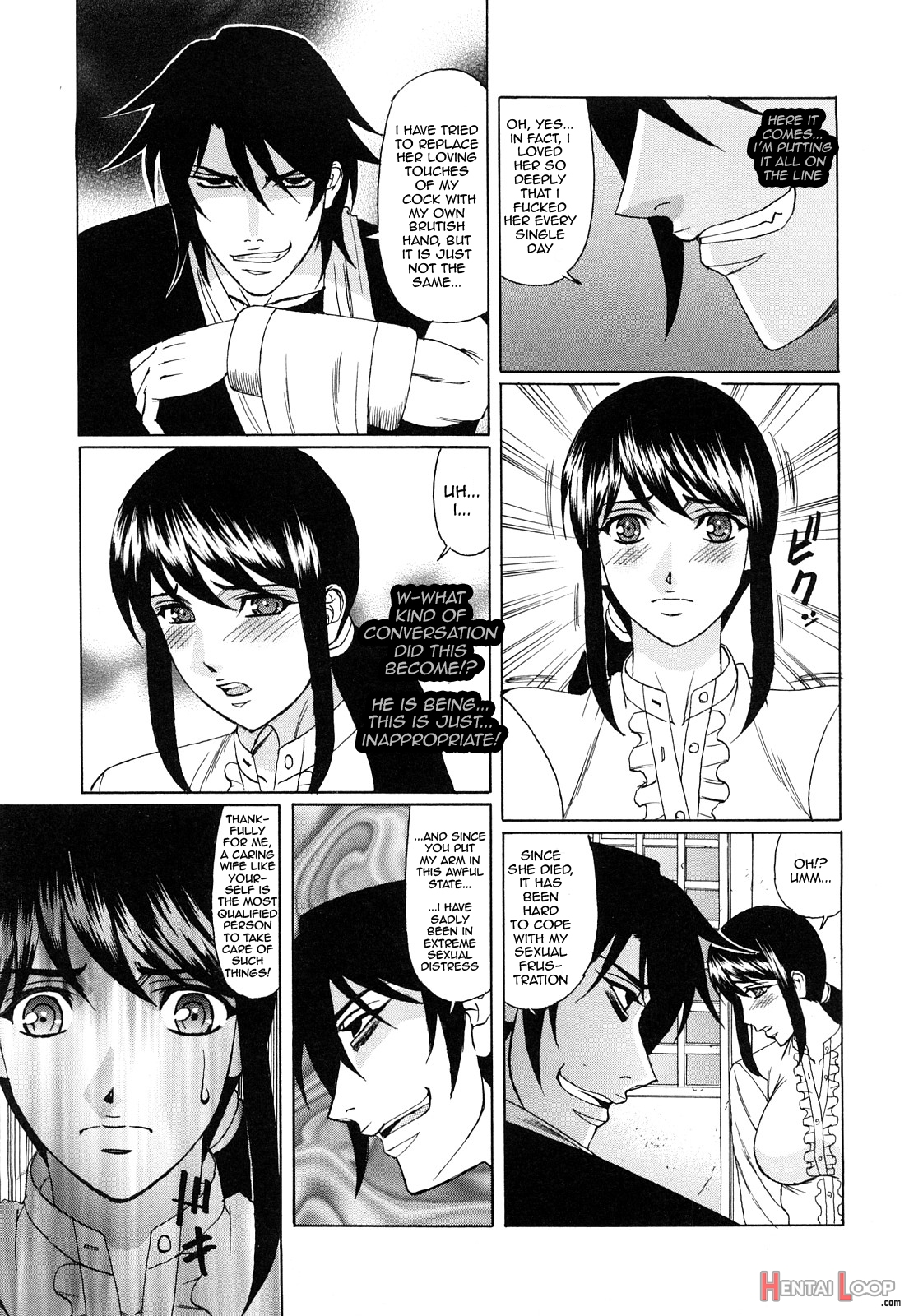 Kyouhaku Sareta Wakazumach. 1 page 9