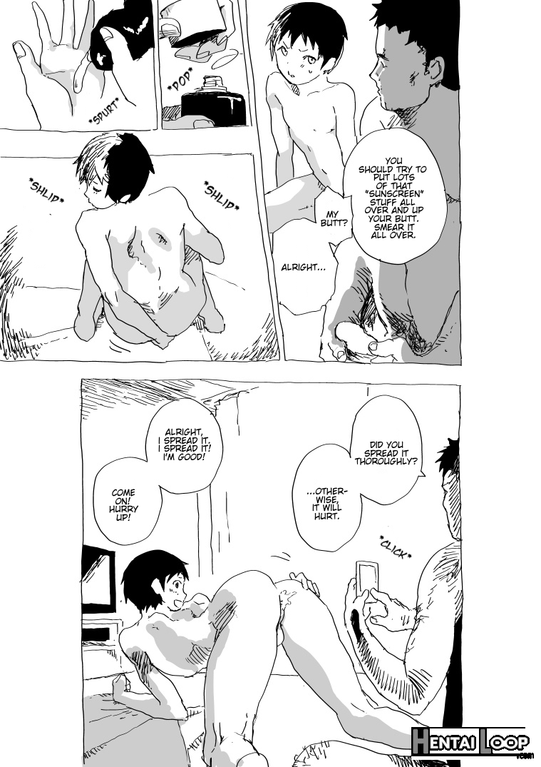 Lonely Boy & Lowly Paid Salaryman In The Bathhouse And His Apartment Erotic Manga page 18