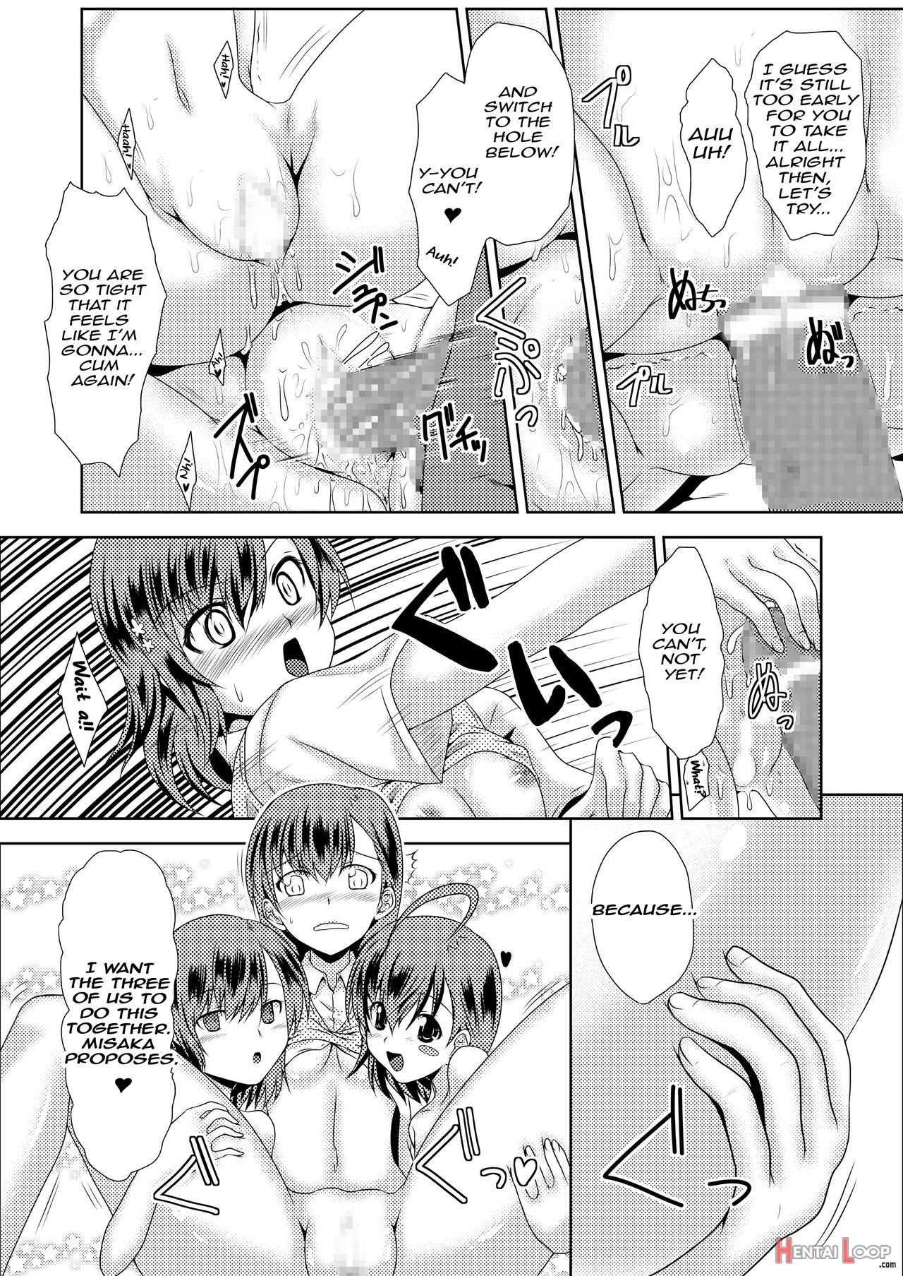 Misaka X 3 Sunaona Kimitachi E. page 28