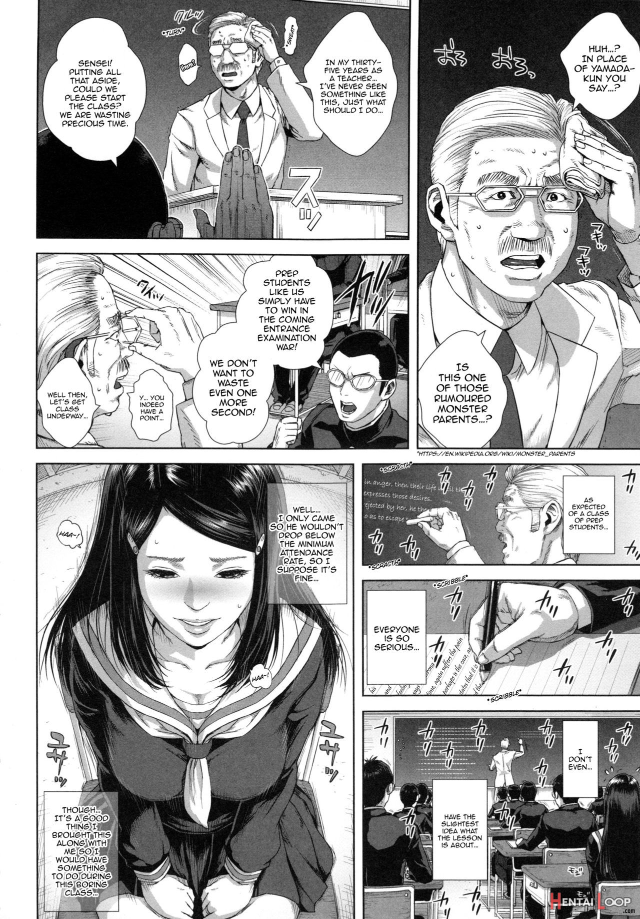 Misako, The 34 Year Old Housewife And High School Girl Ch. 1 page 8