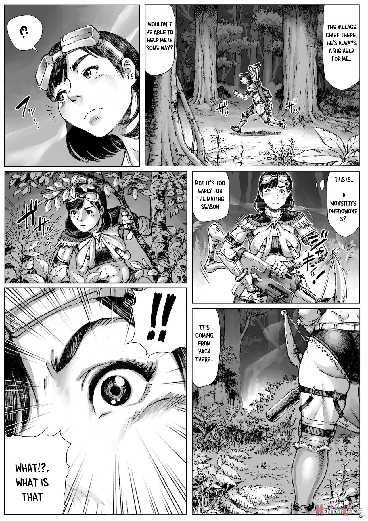 Monhan! ~kuishinbou Hunter No Oo Report~ page 14