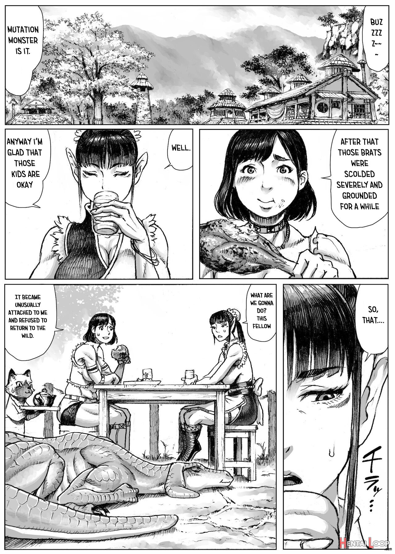 Monhan! ~kuishinbou Hunter No Oo Report~ page 29