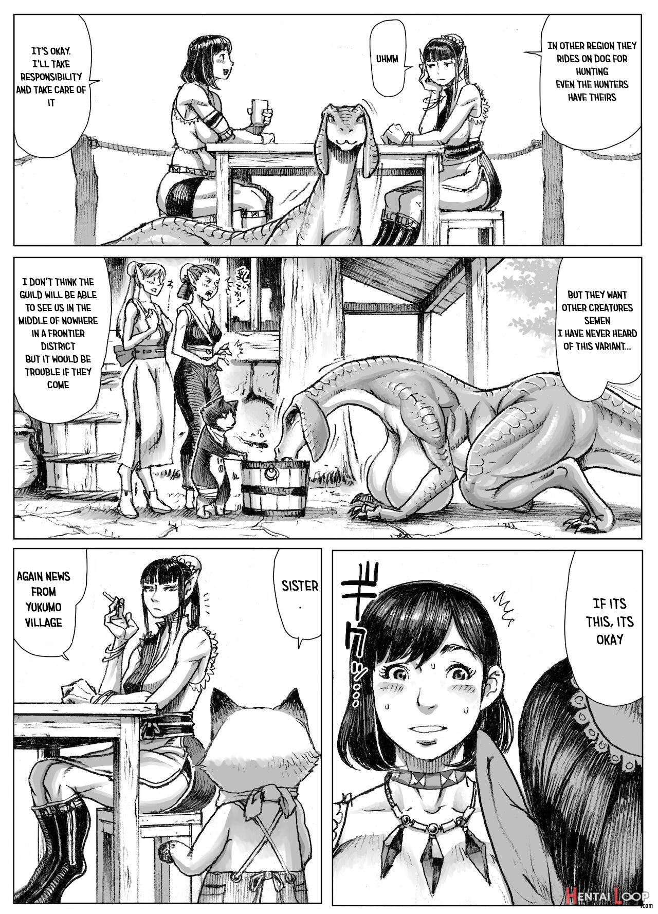 Monhan! ~kuishinbou Hunter No Oo Report~ page 30