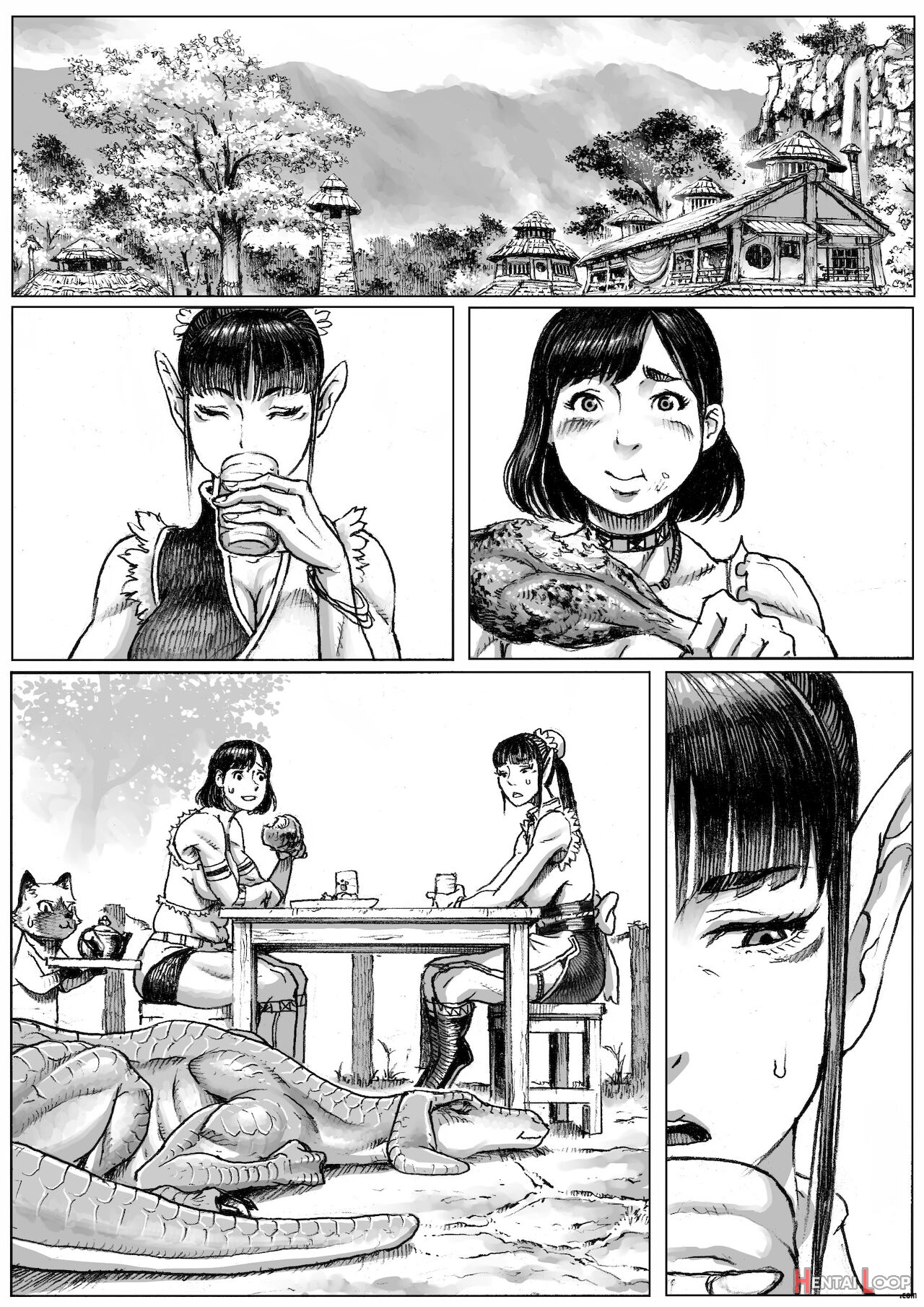 Monhan! ~kuishinbou Hunter No Oo Report~ page 60