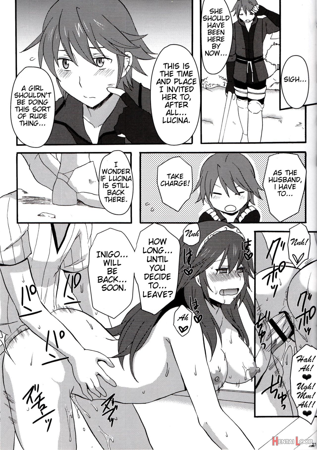 Netorare Princess Lucina page 19