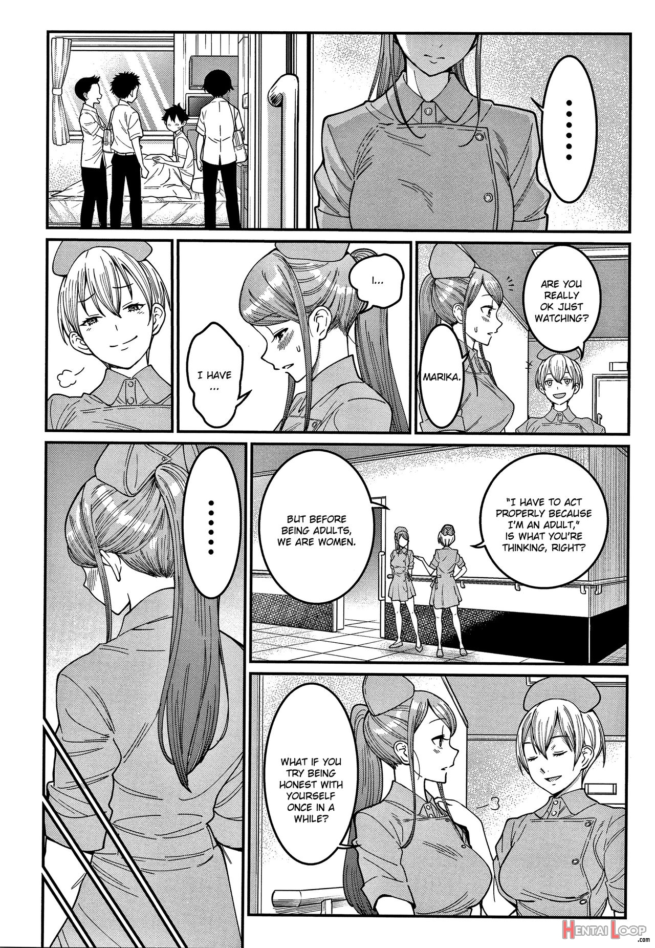 Oneshota Ward 24 Hours Care Harem Hospitalization Life Ch.5 Final page 10