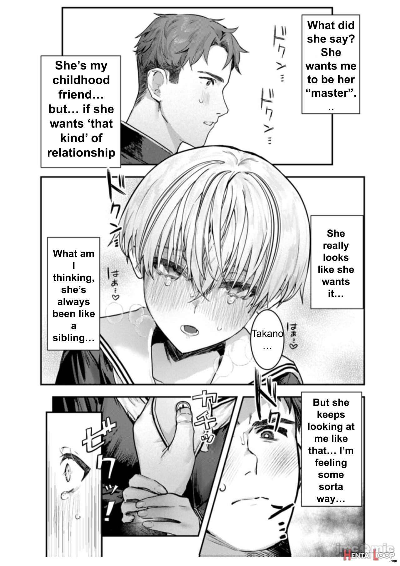 Osananajimi Choukyou ~boyish No Ura Ni Kakusareta Mesu No Honshou~ page 9