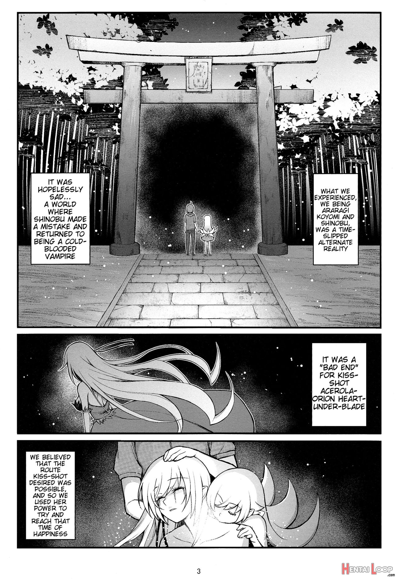 Pachimonogatari Part 8: Shinobu Happy Route page 2