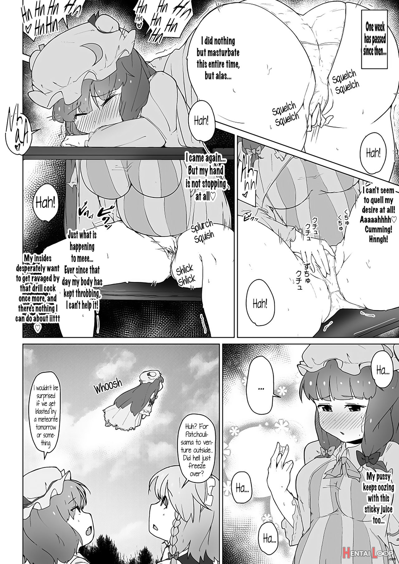 Patche To Okuu No Choukan Futanari Ikimakuri No Hatsu Sanran page 12