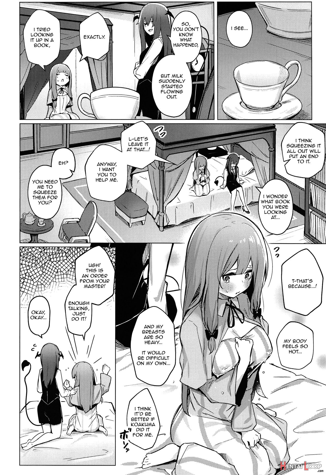 Patchouli Ga Koakuma Ni Shiborareru Hon page 5