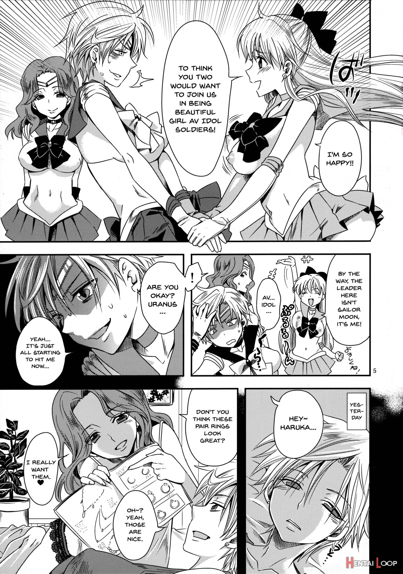 Punishment For An Idol Soldier! ~uranus Passion Edition~ page 4