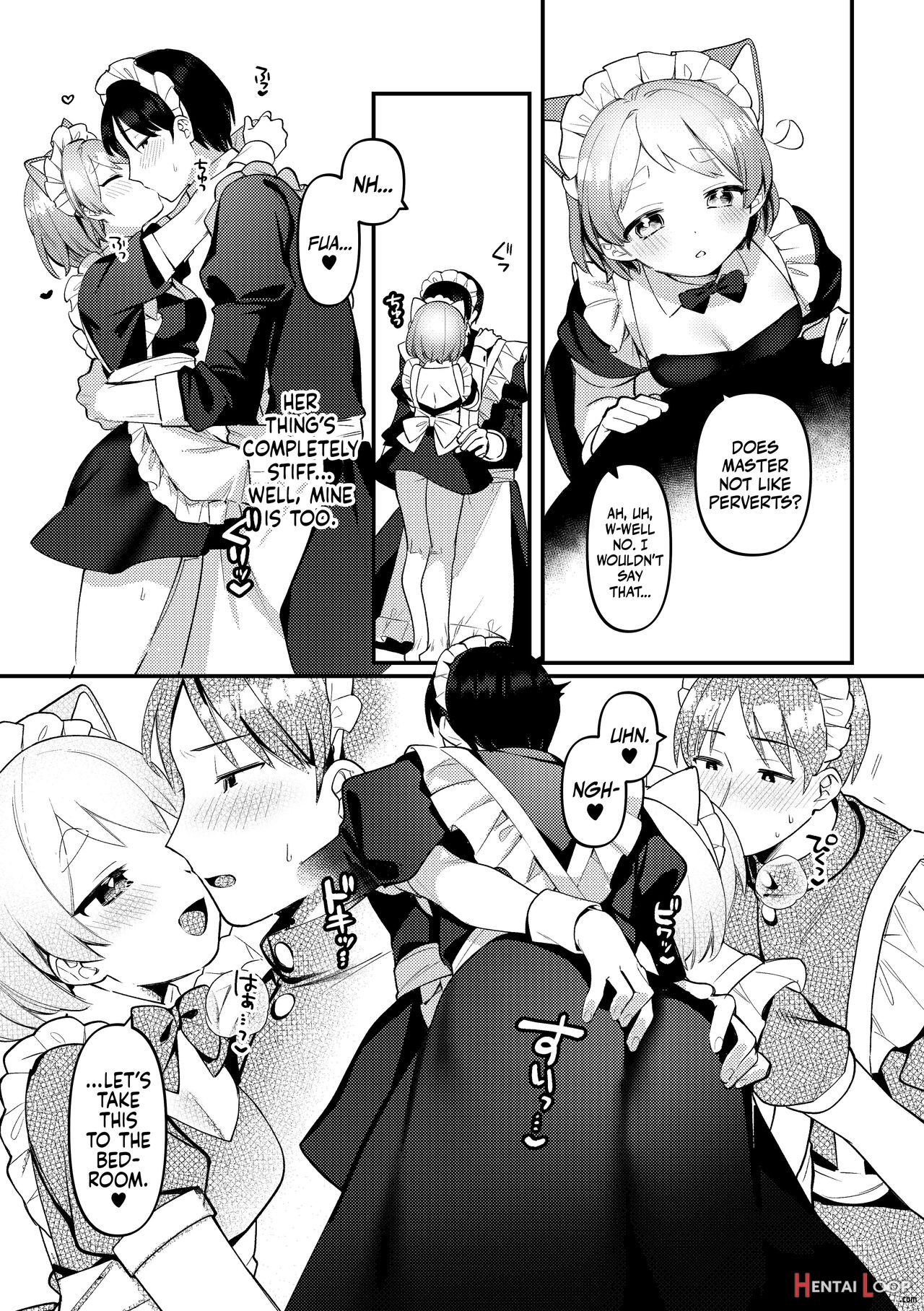 Servicing My Futanari Maid Girlfriend page 12