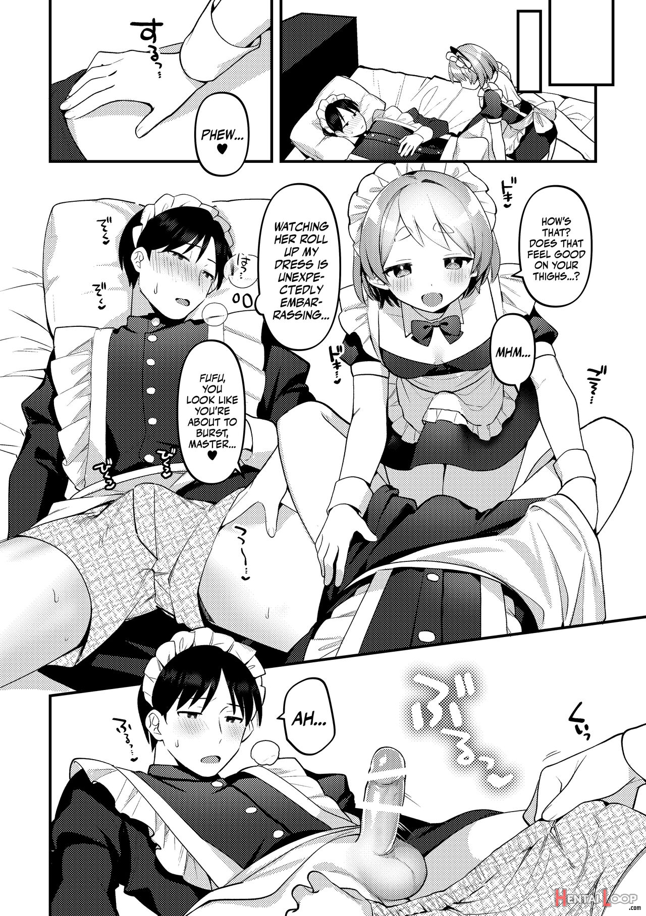 Servicing My Futanari Maid Girlfriend page 13