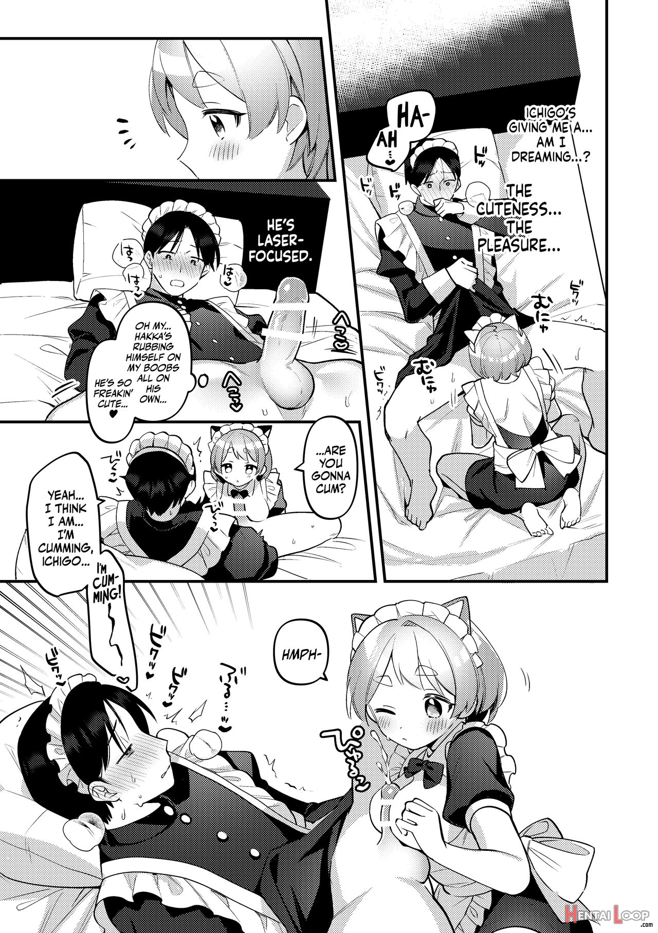 Servicing My Futanari Maid Girlfriend page 16