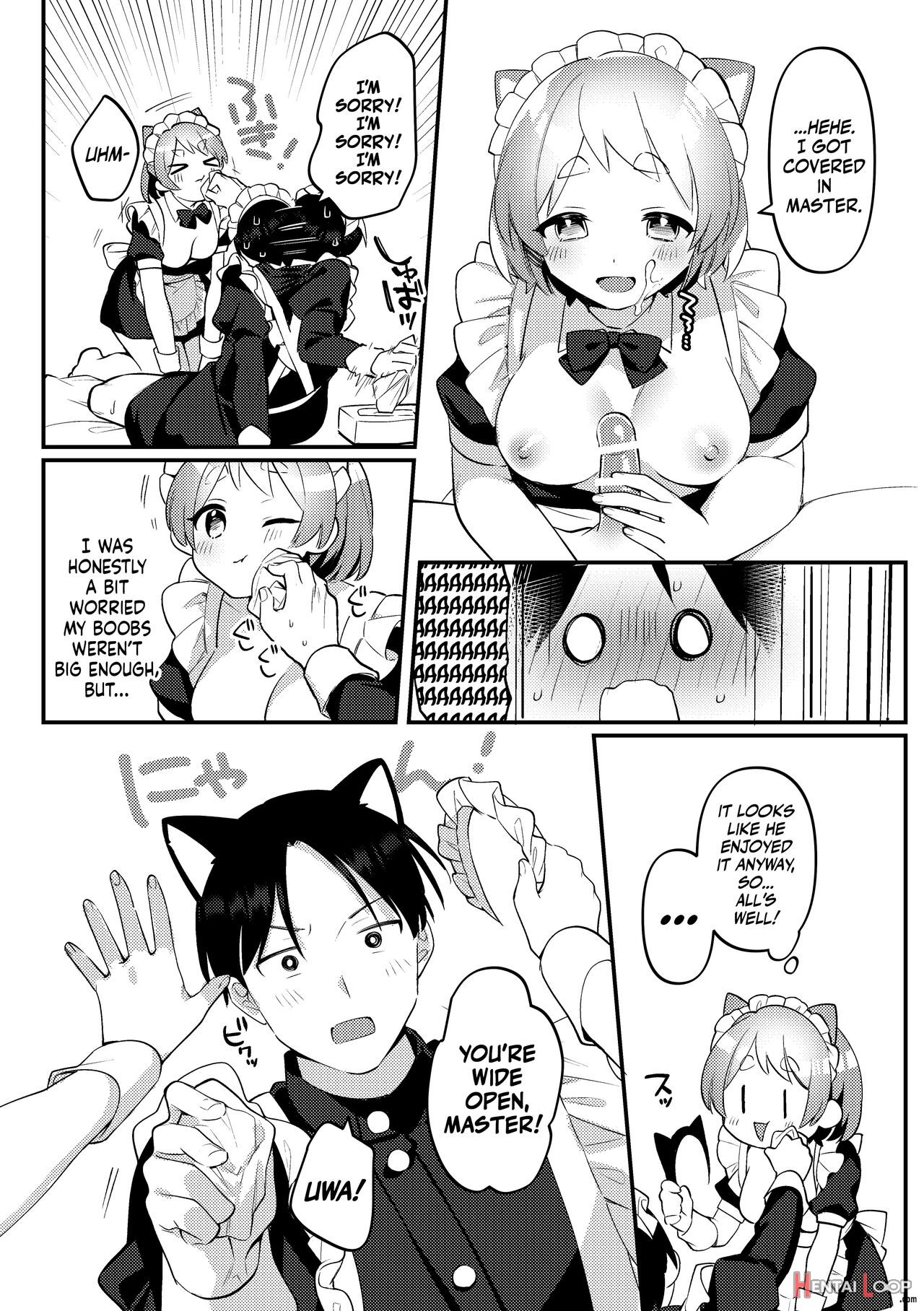 Servicing My Futanari Maid Girlfriend page 17