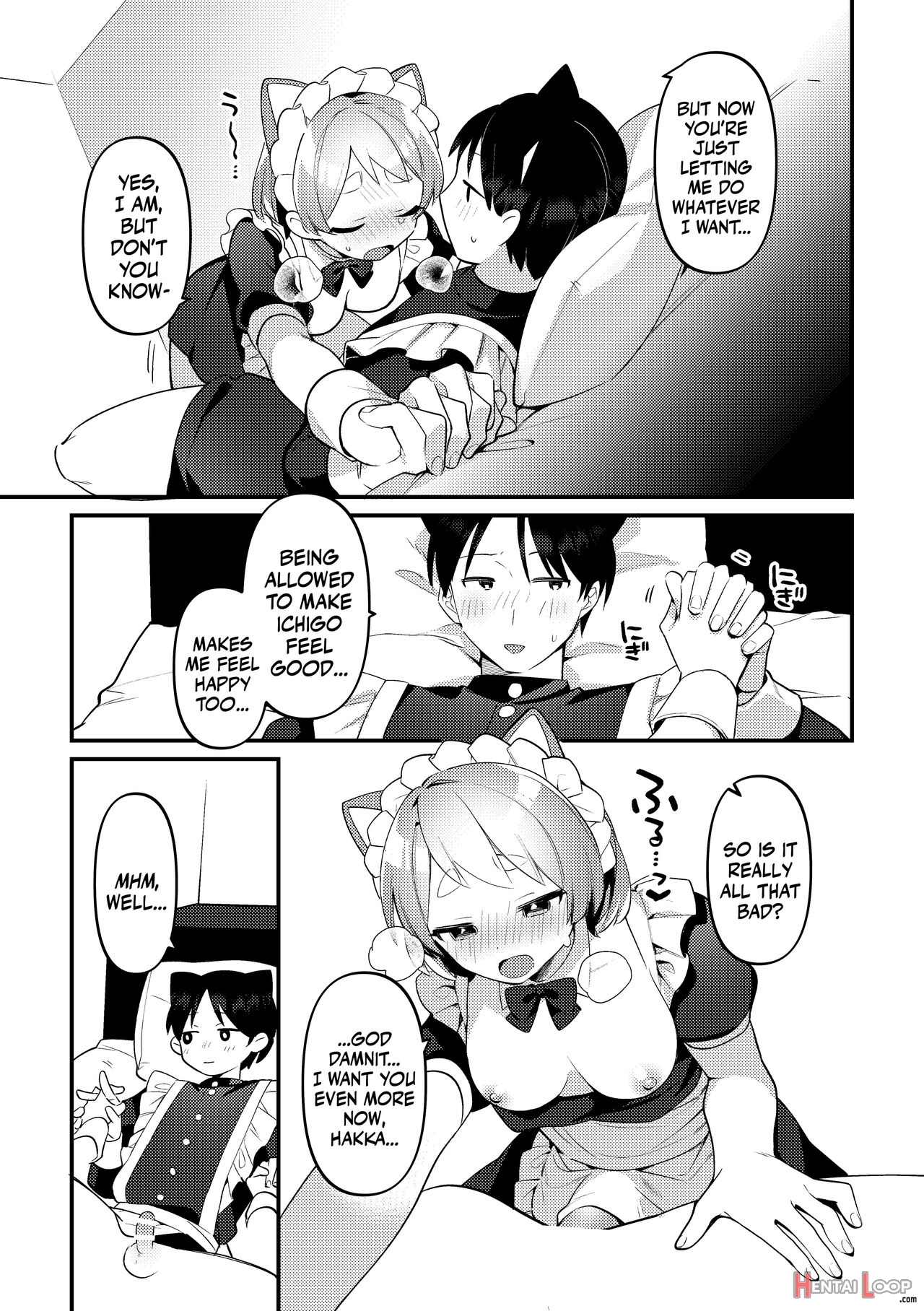 Servicing My Futanari Maid Girlfriend page 22
