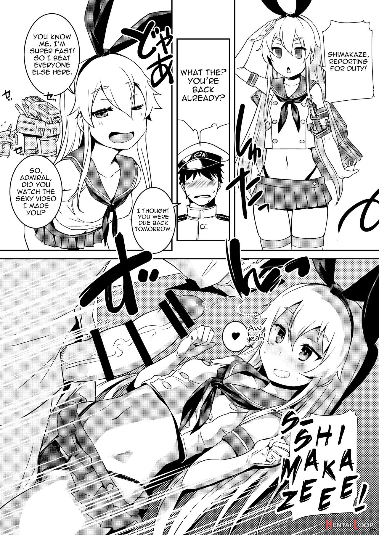 Shimakaze-chan To Teitoku No Ookina... 2 page 14