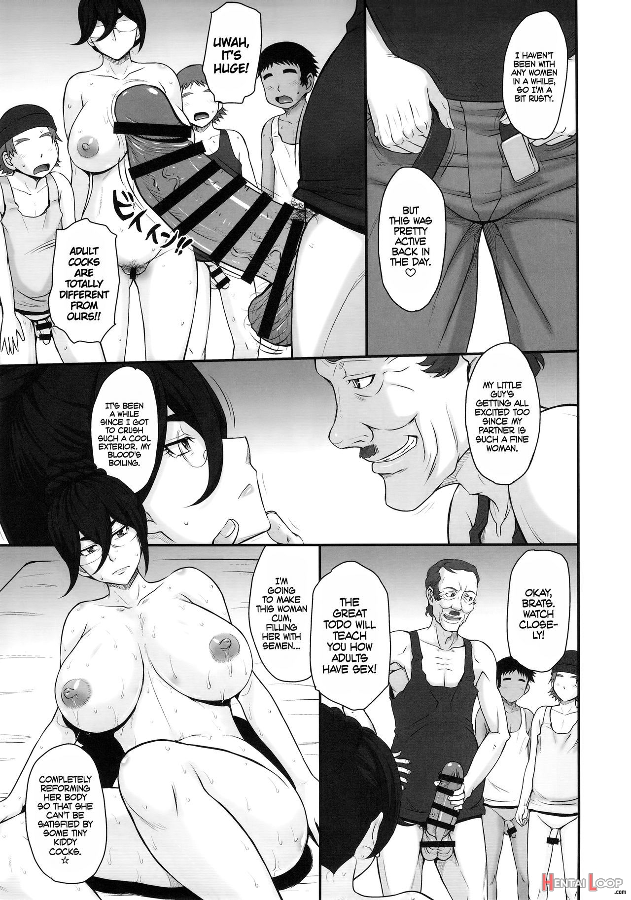 Shota Eating Maid's Miscalculation And Compensation page 12