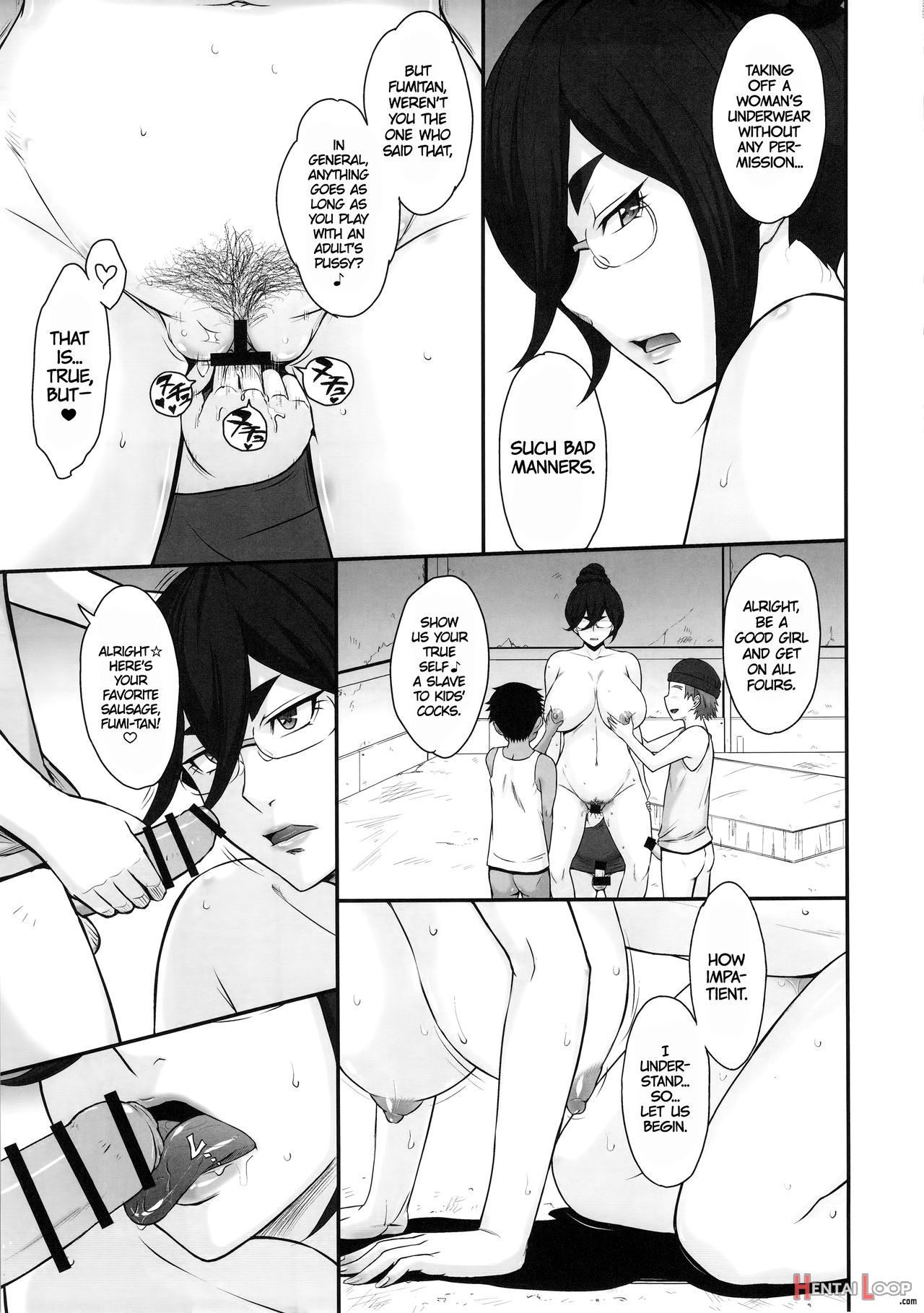 Shota Eating Maid's Miscalculation And Compensation page 6