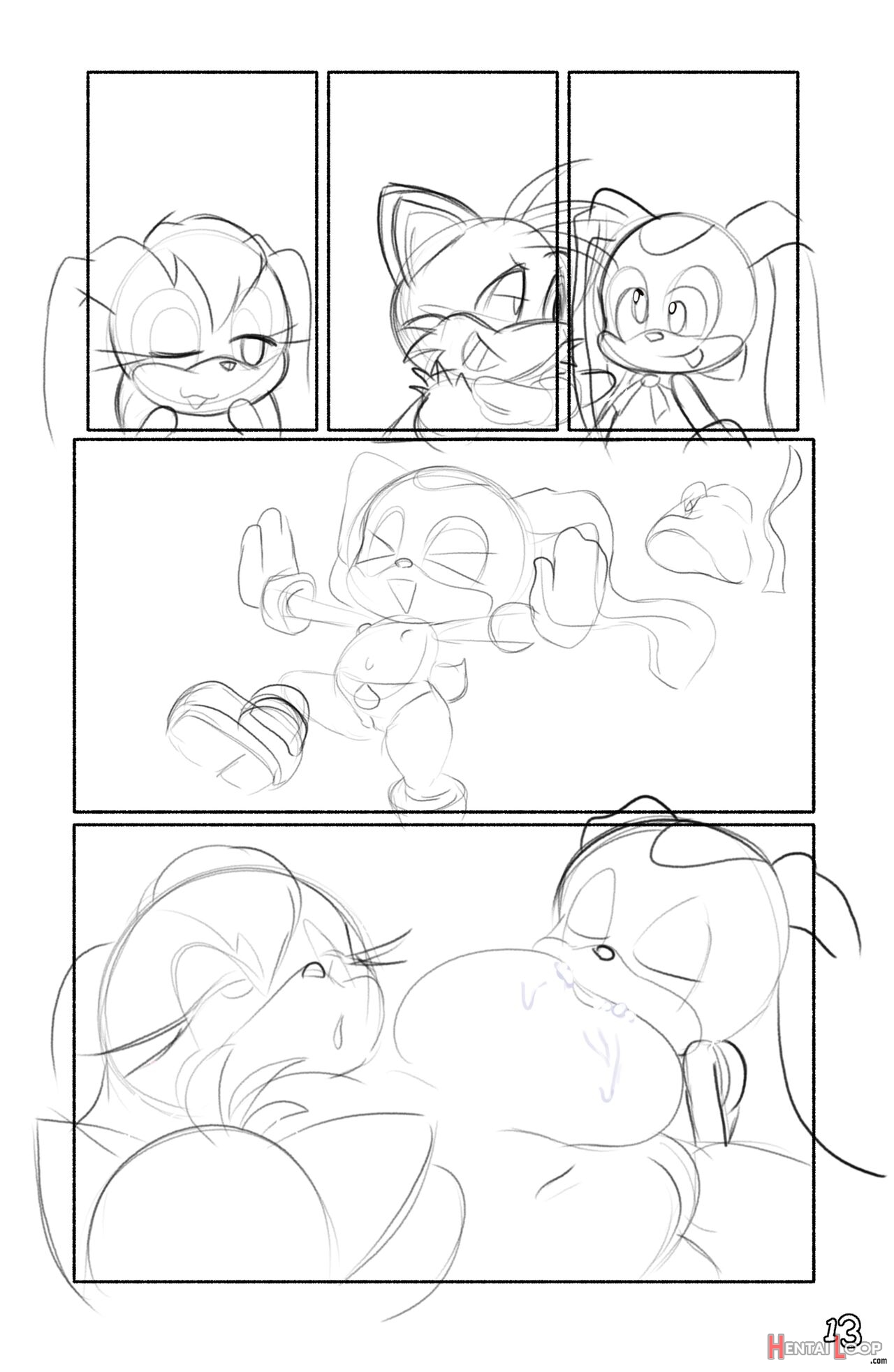 Tails' Gamer Moment page 36