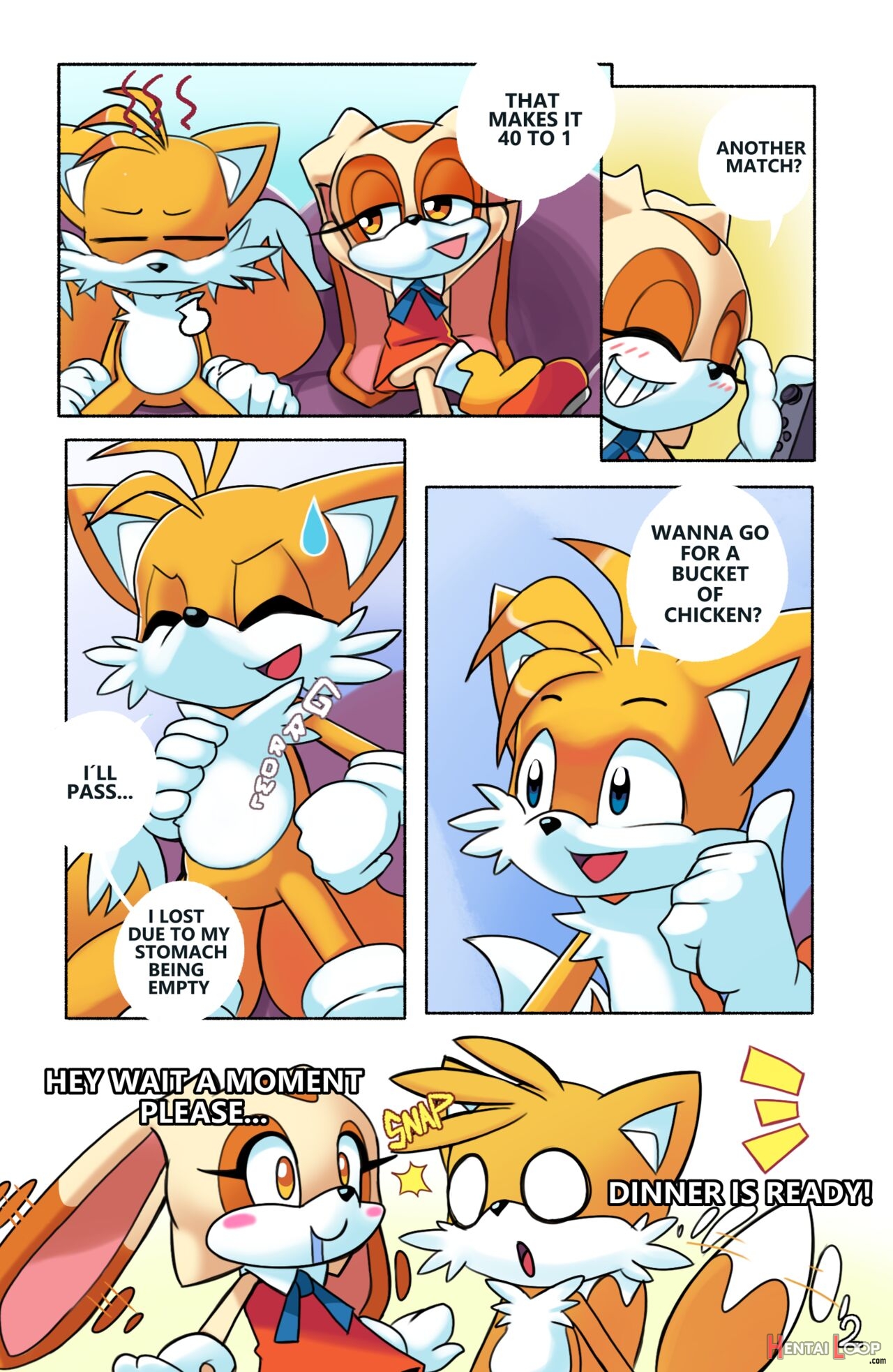 Tails' Gamer Moment page 5