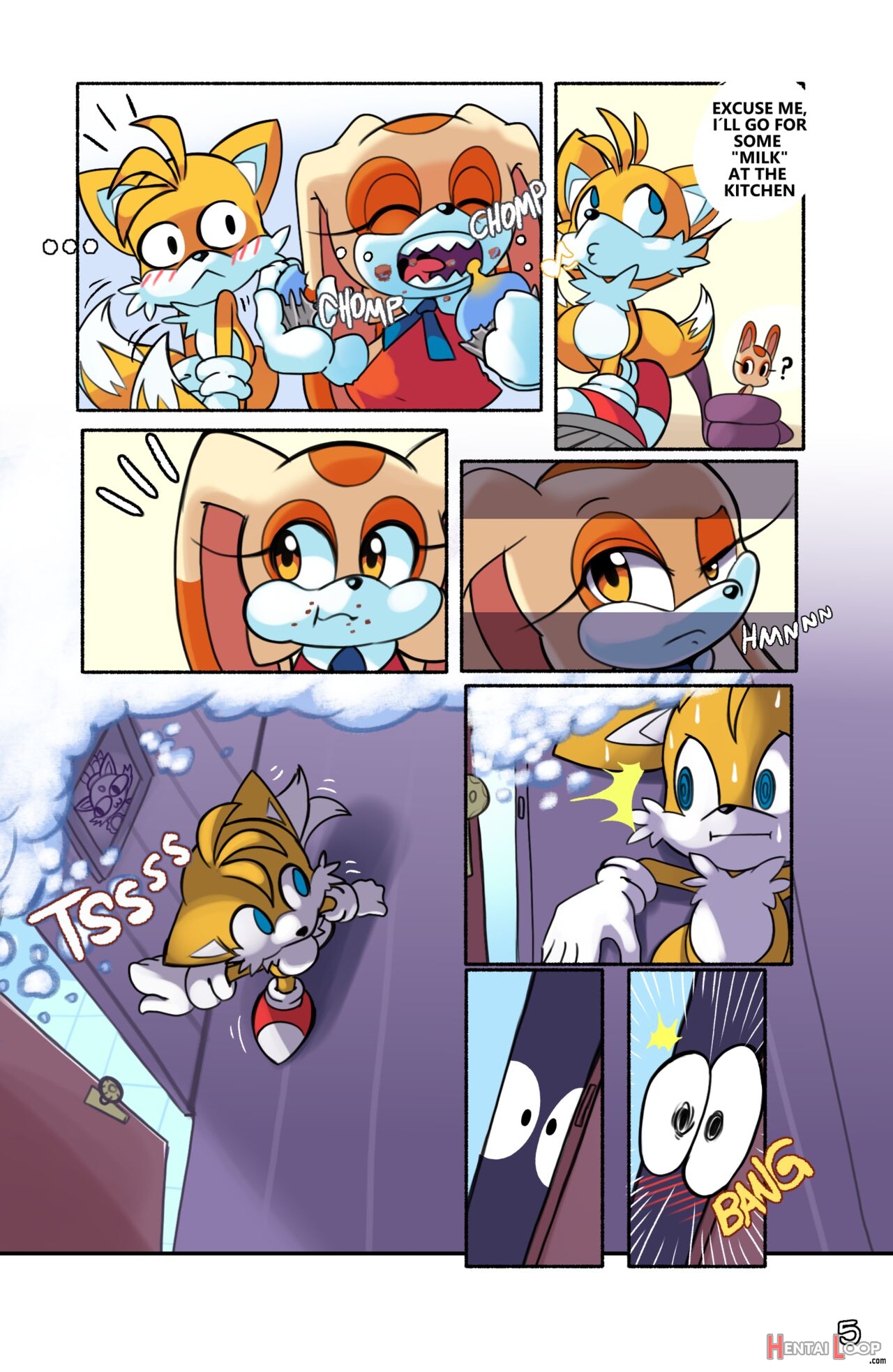 Tails' Gamer Moment page 8