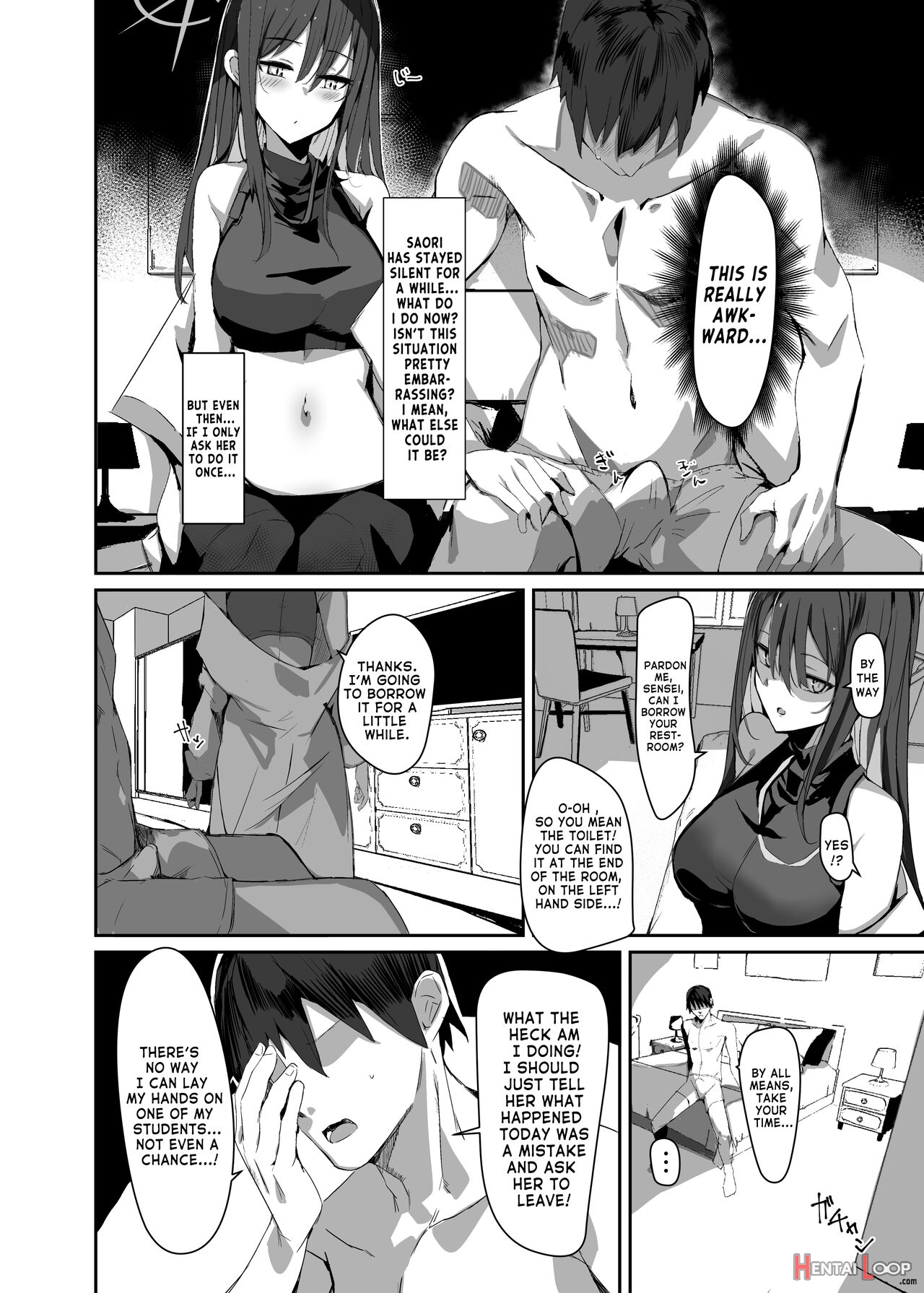 The Book Where I Hired A Sex Worker But Then Saori Showed Up And Just Like That We Had Sex page 8