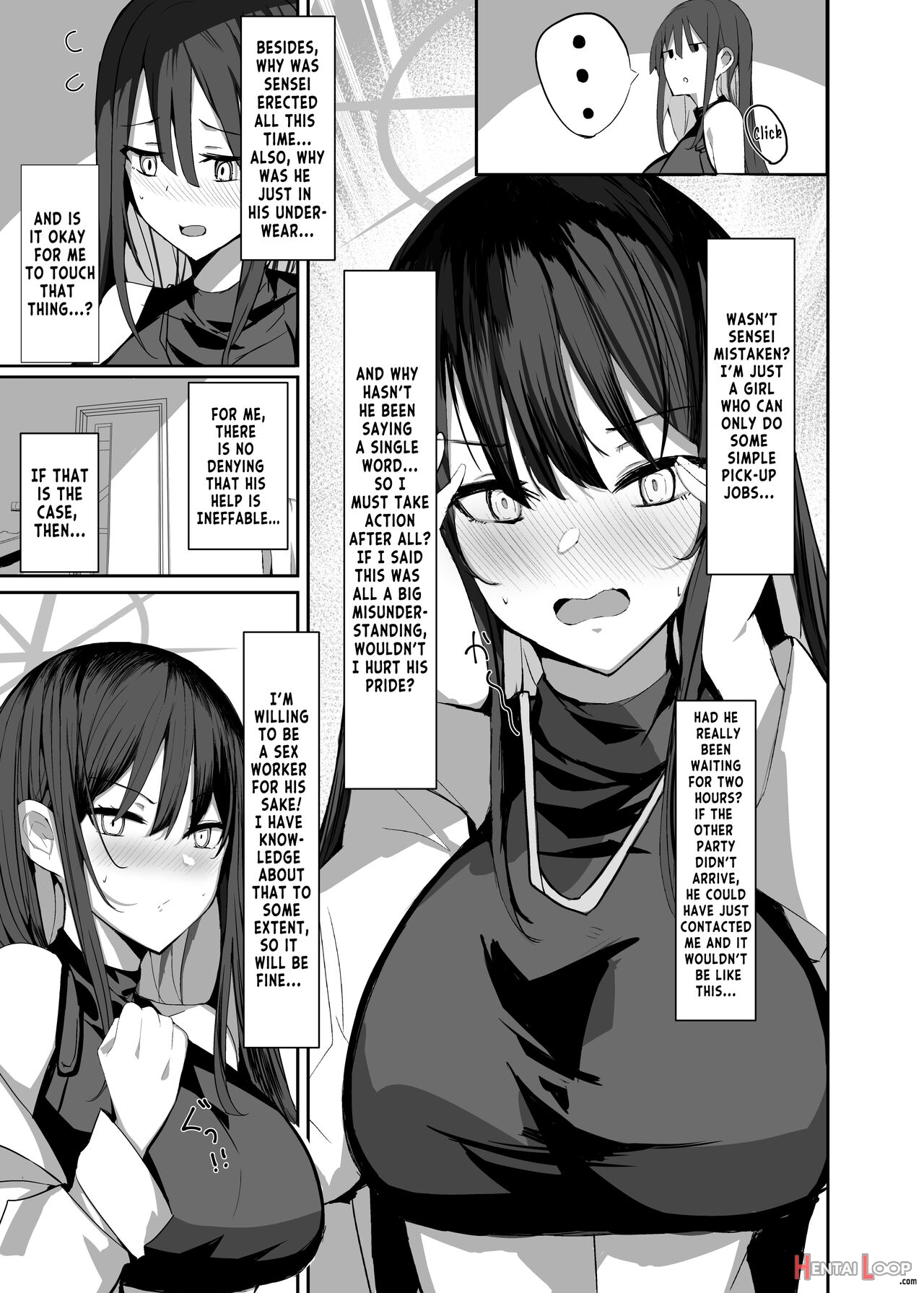 The Book Where I Hired A Sex Worker But Then Saori Showed Up And Just Like That We Had Sex page 9
