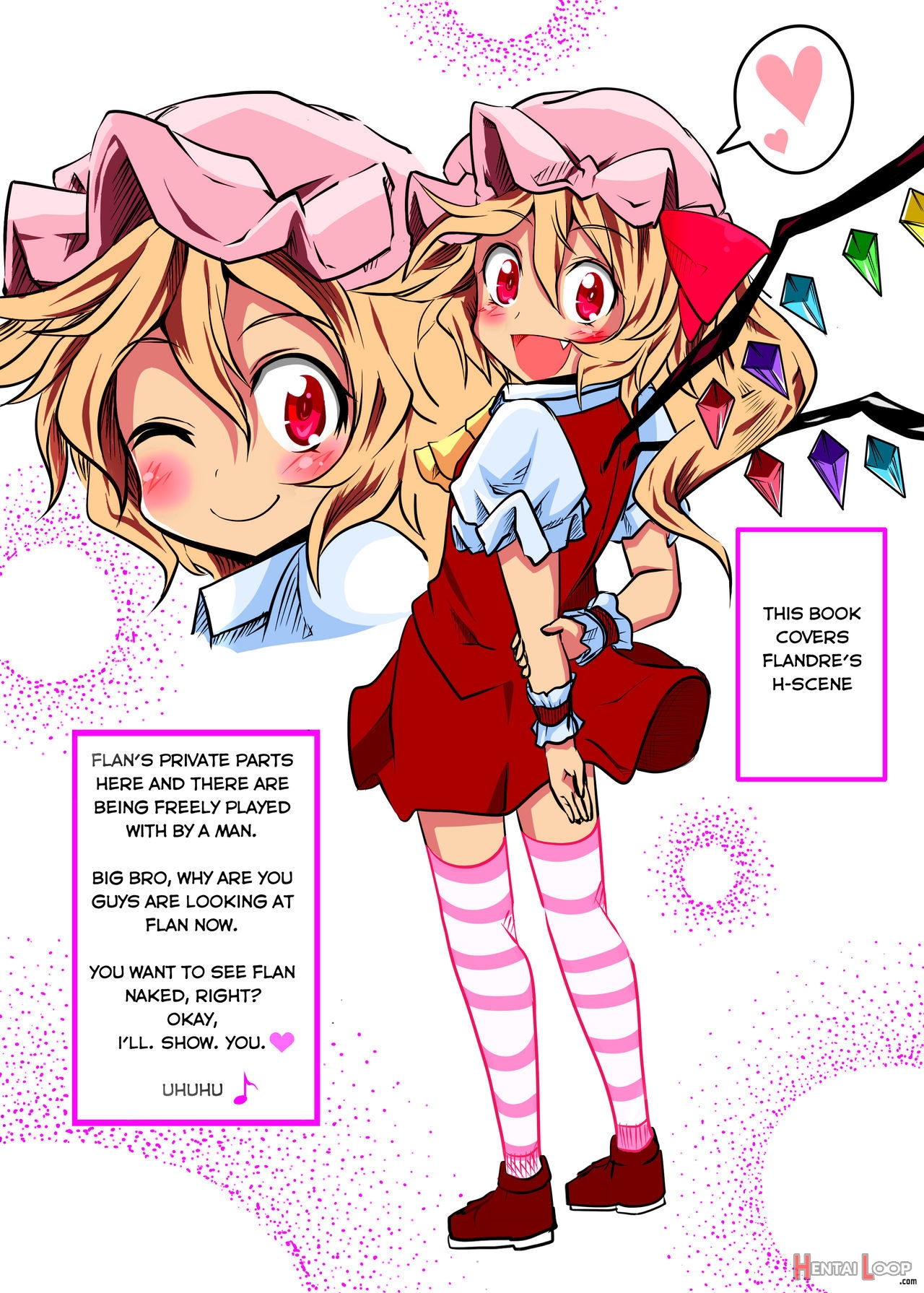 The Flandre Getting Beaten Up And Raped By A Fat Man Book page 2