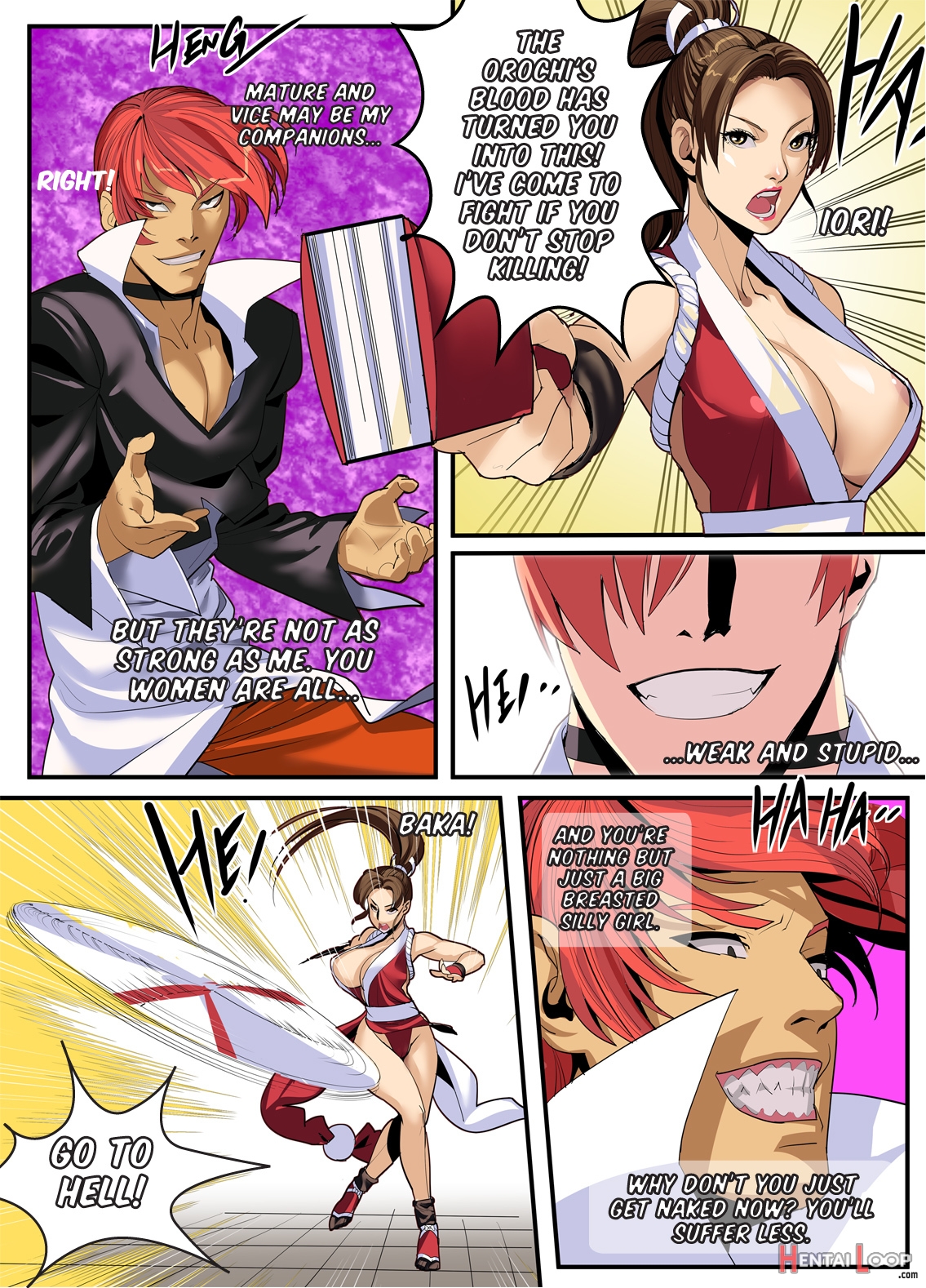The Lust Of Mai Shiranui page 9