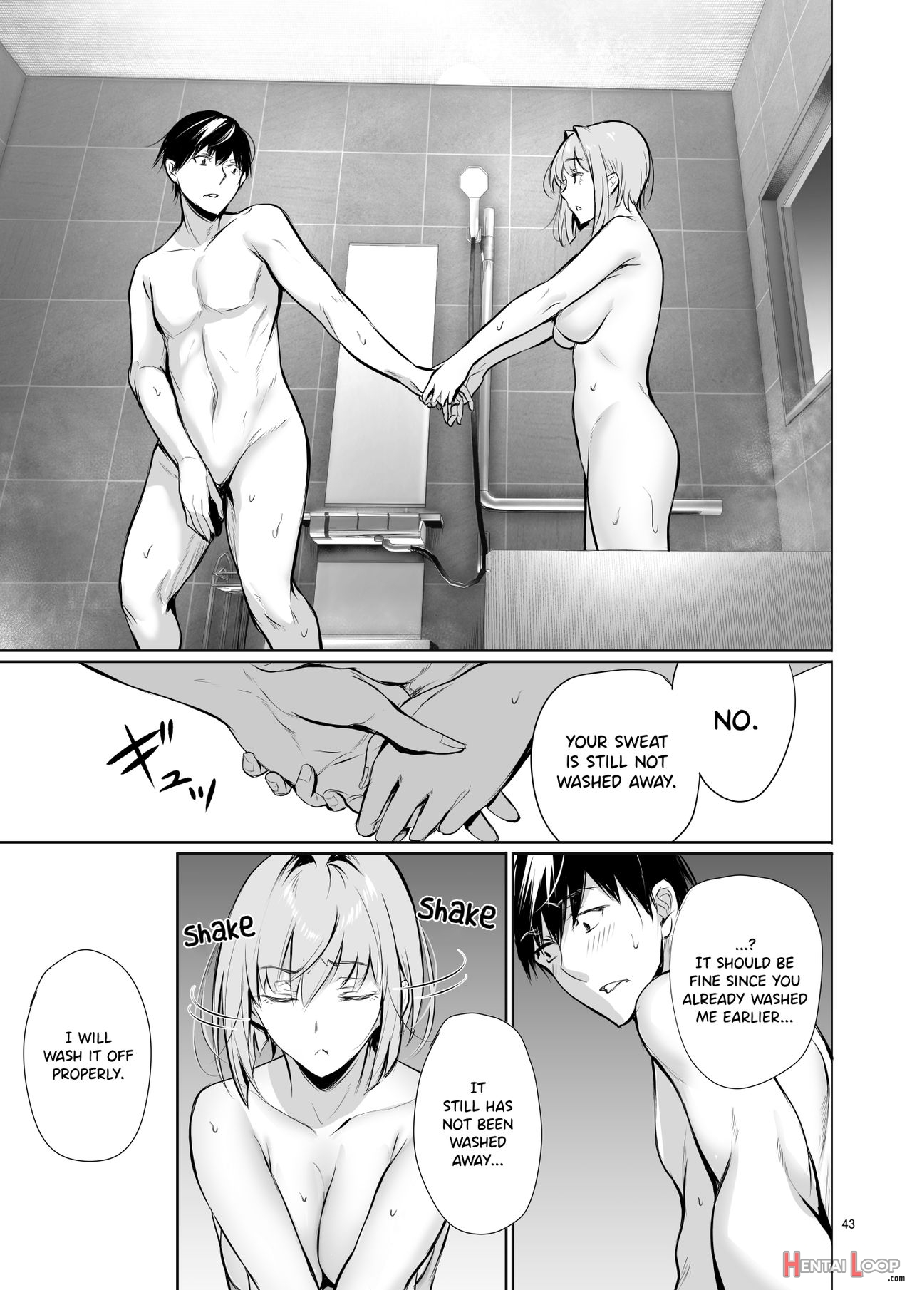 The Reason Why A German Girl Takes A Bath Together With Me On Her Homestay page 43