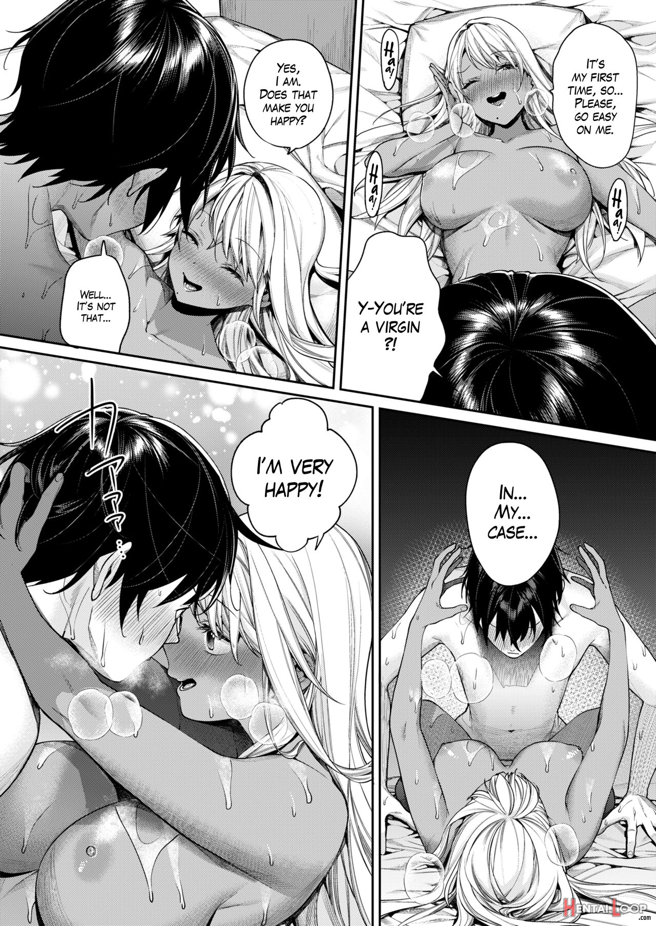 The Reason Why I Was Able To Get A Black Gyaru Girlfriend page 23