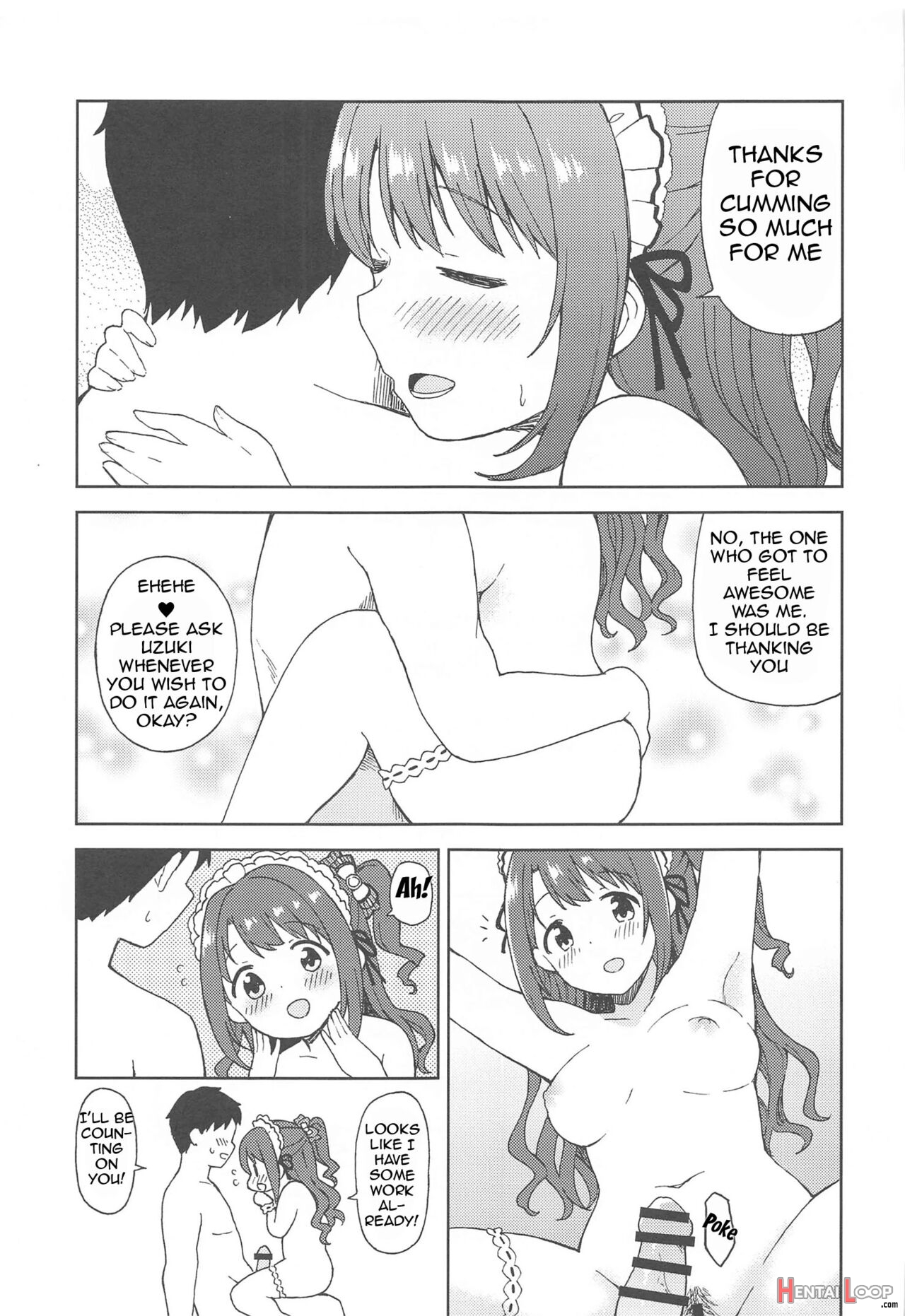 Uzuki Will Do Her Best At Lewd Services! page 24