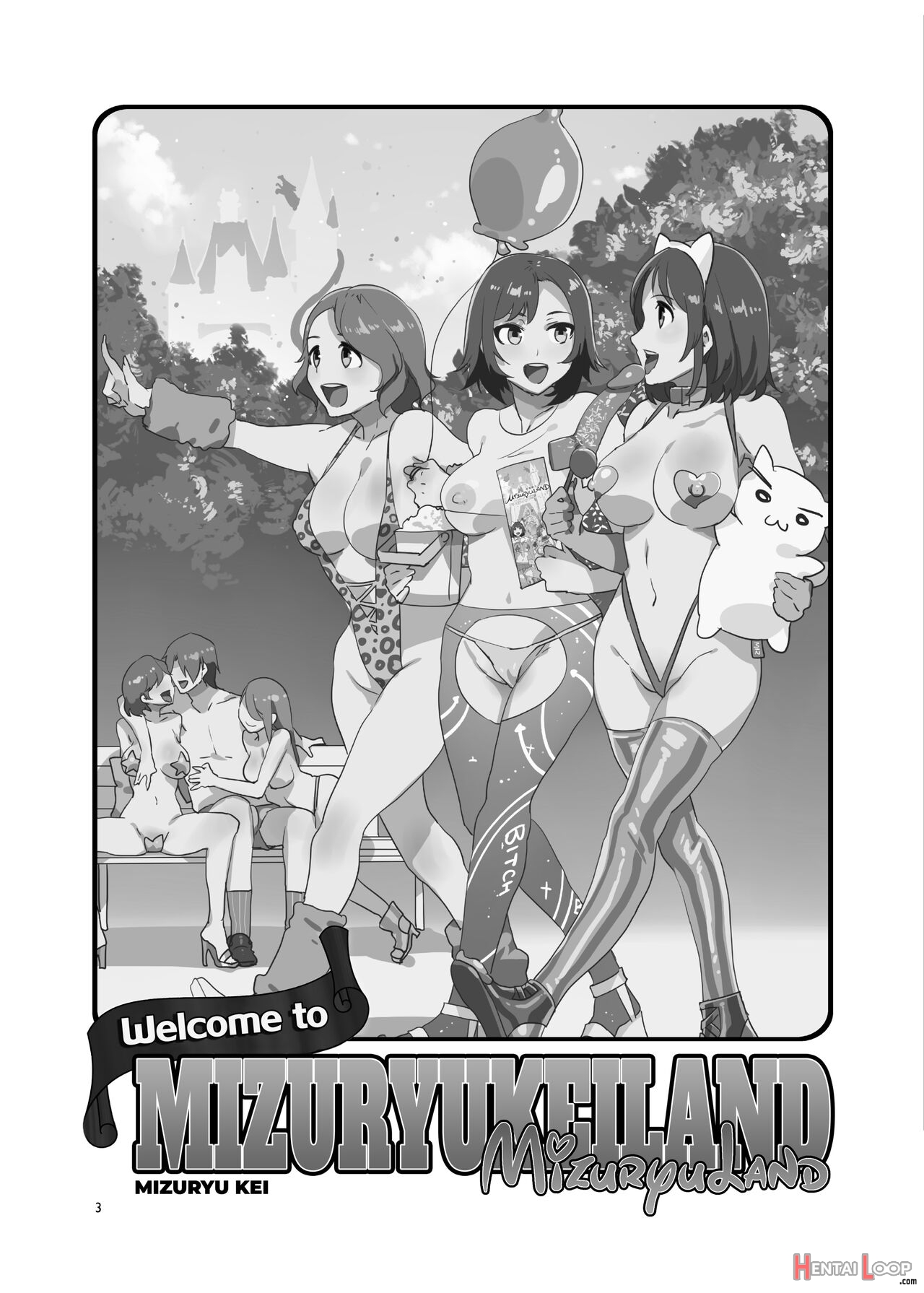 Welcome To Mizuryukei Land - The 1st Day page 3