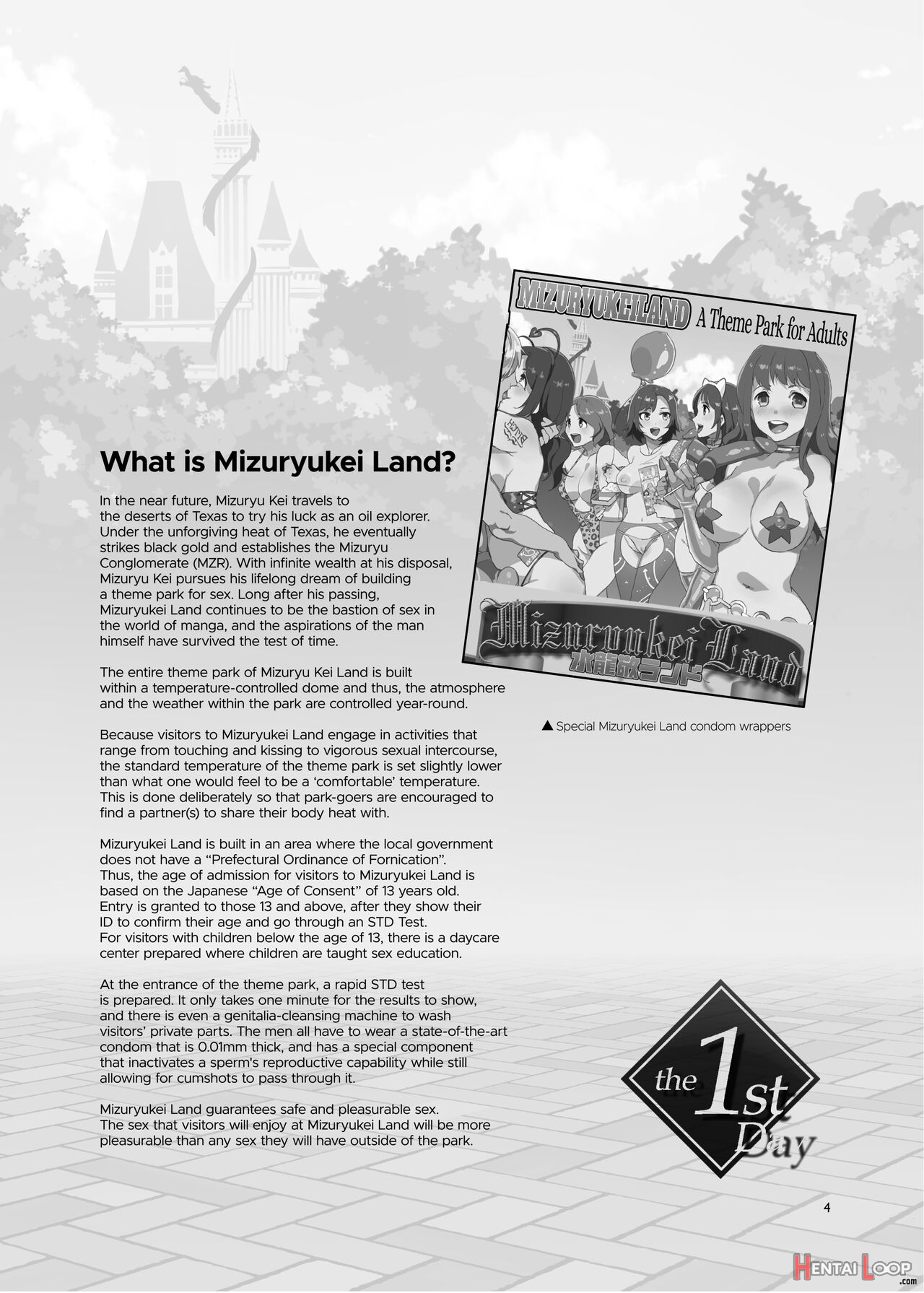 Welcome To Mizuryukei Land - The 1st Day page 4