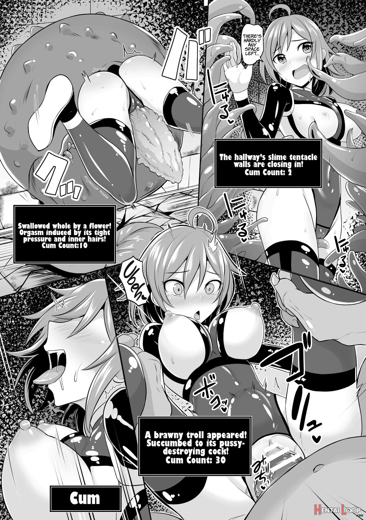 2d Comic Magazine Mesu Ochi! Ts Ero Trap Dungeon Vol. 2 page 12