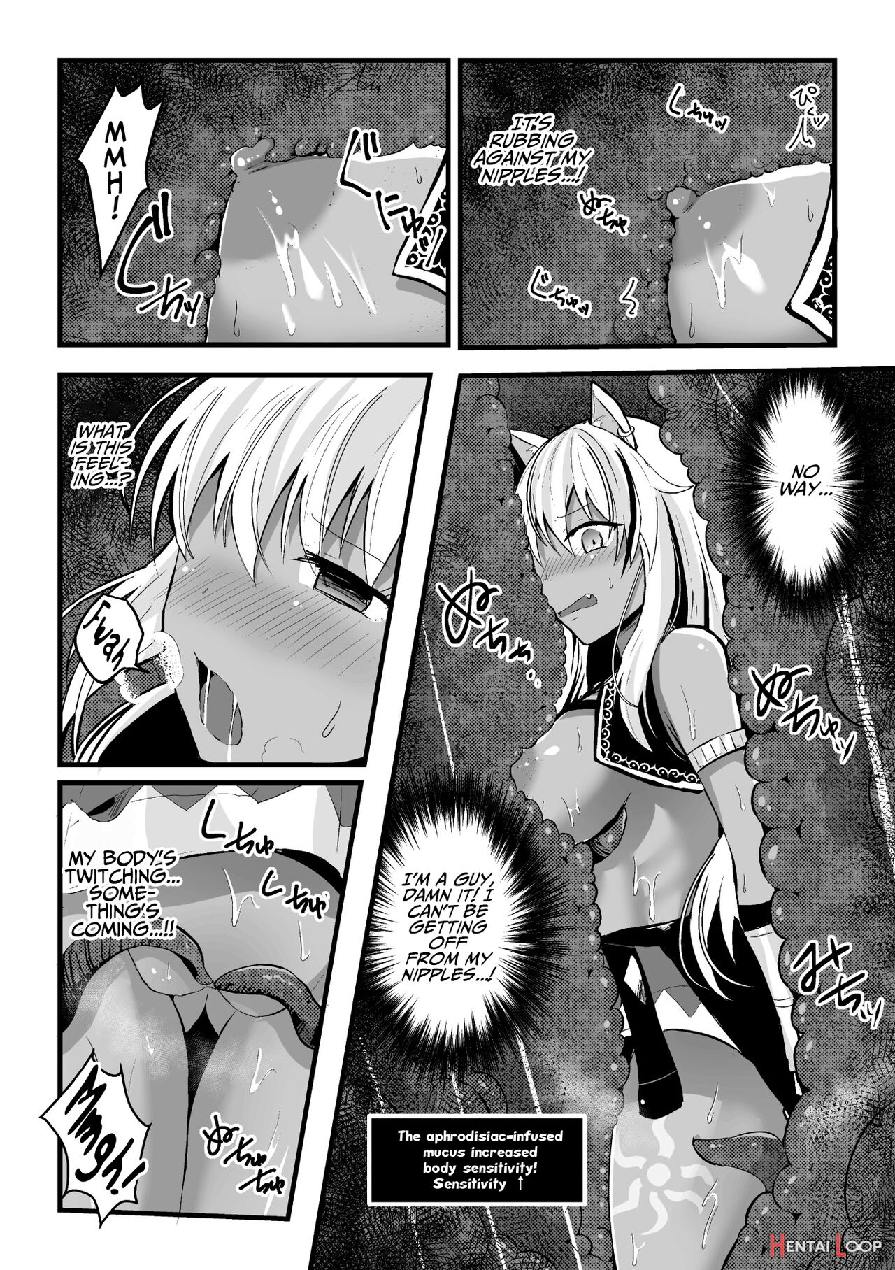 2d Comic Magazine Mesu Ochi! Ts Ero Trap Dungeon Vol. 2 page 52