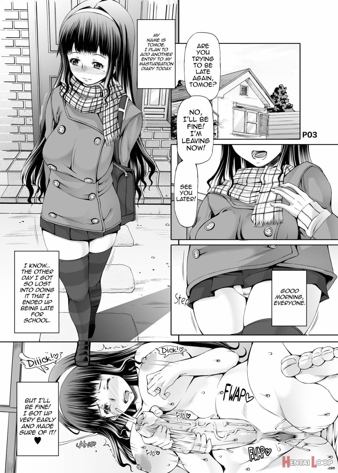 A Certain Futanari Girl’s Masturbation Diary Ch.2: Futaona 2 page 2