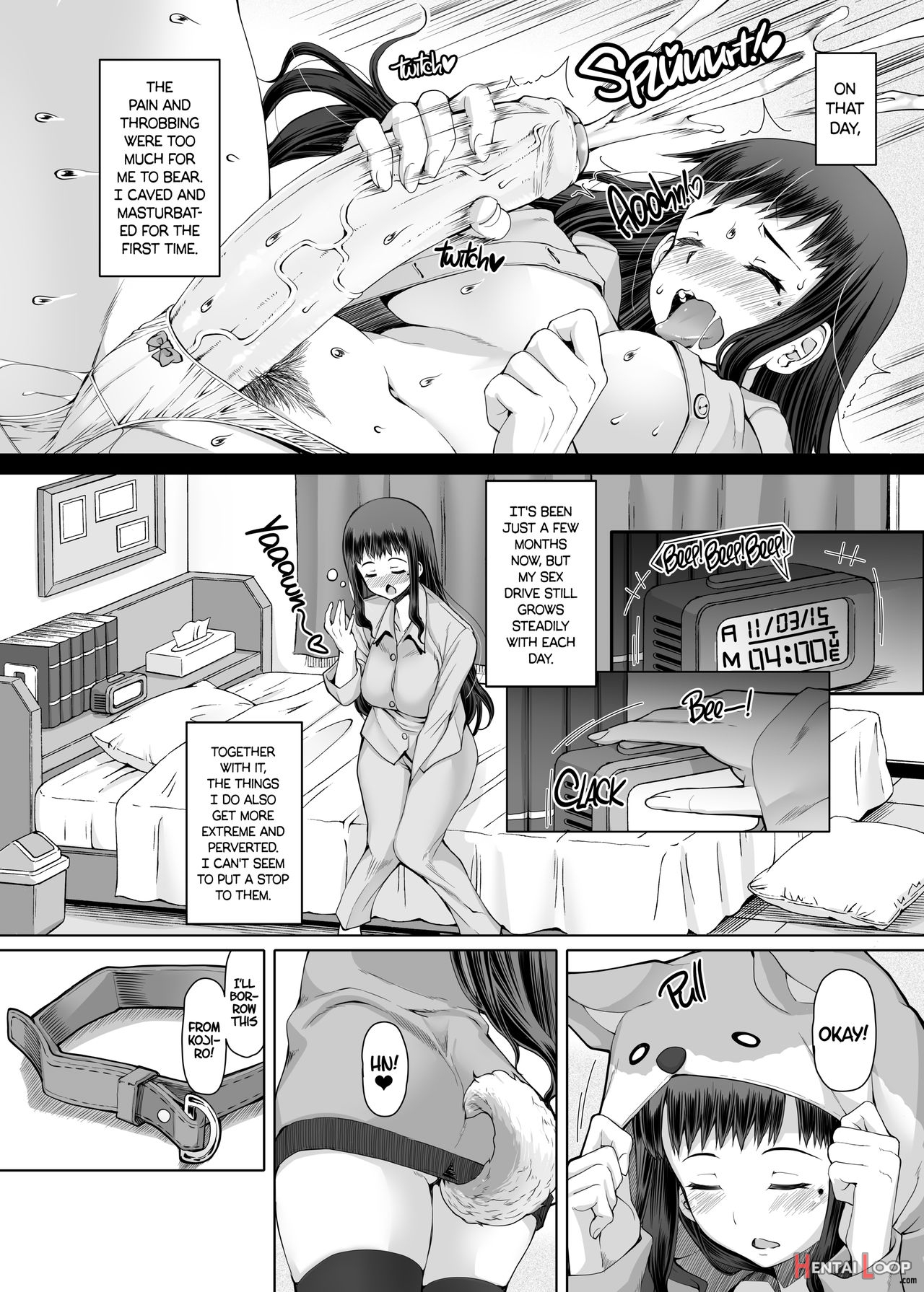 A Certain Futanari Girl's Masturbation Diary Ch.4 - Futaona 4 page 5
