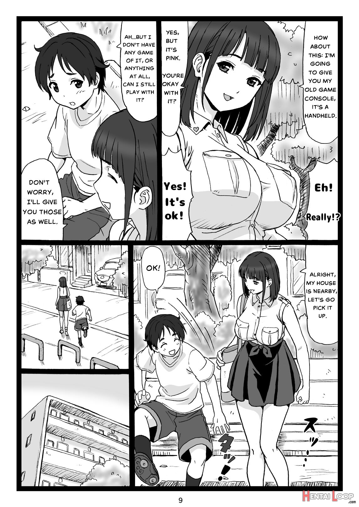 A Pretty Onee-san, That's Sitting On A Bench In The Park...suddenly Says To Me:... page 9