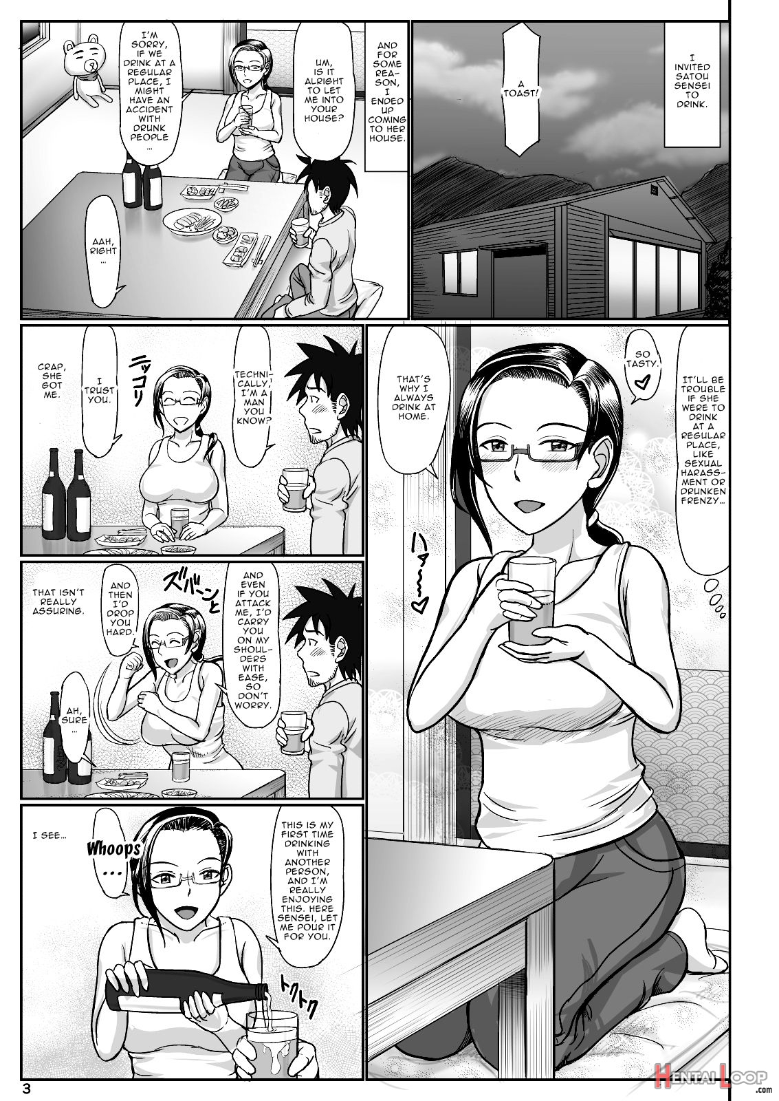 A Story About Getting Lewd With Succubus Sensei page 3